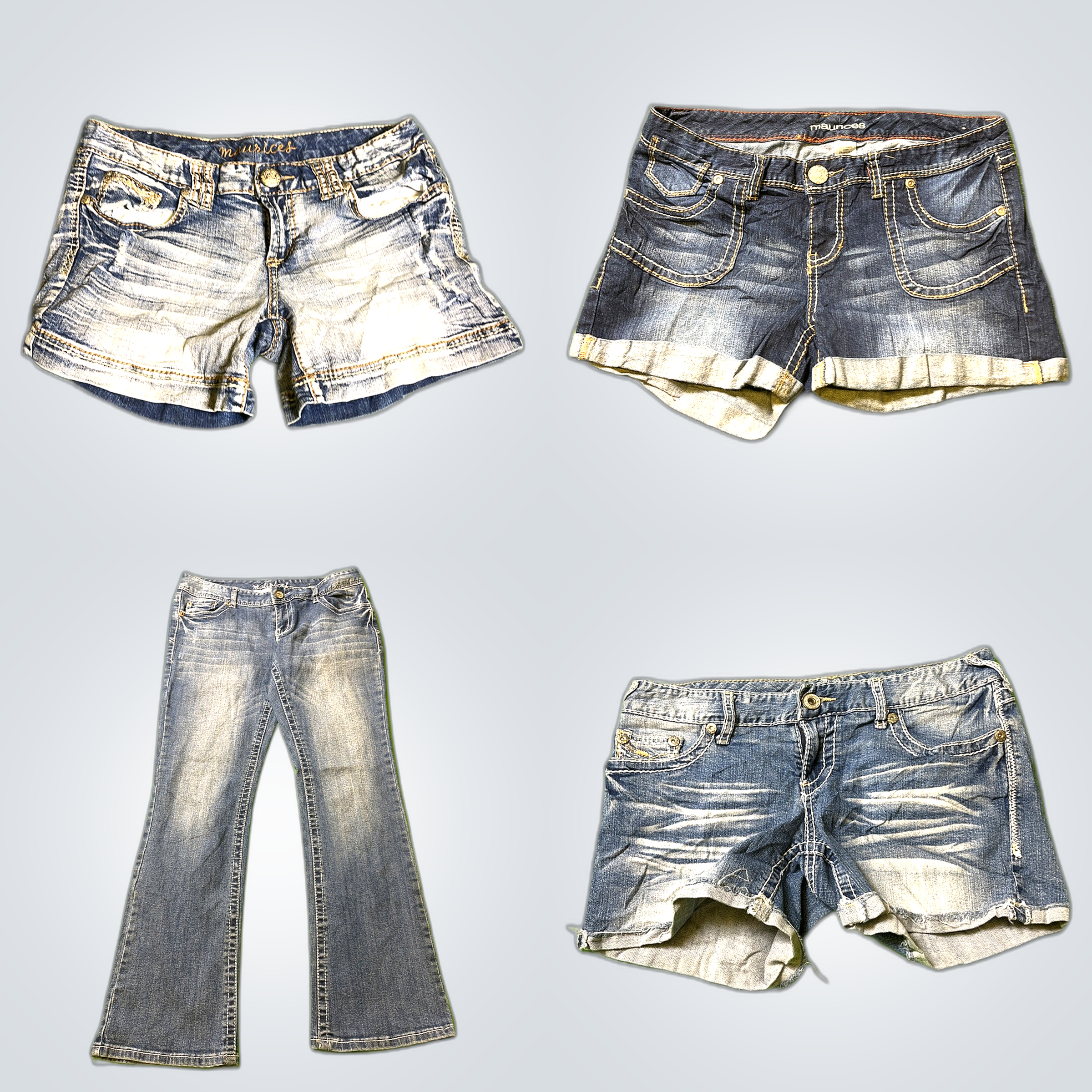 Maurices Y2K Denim Shorts