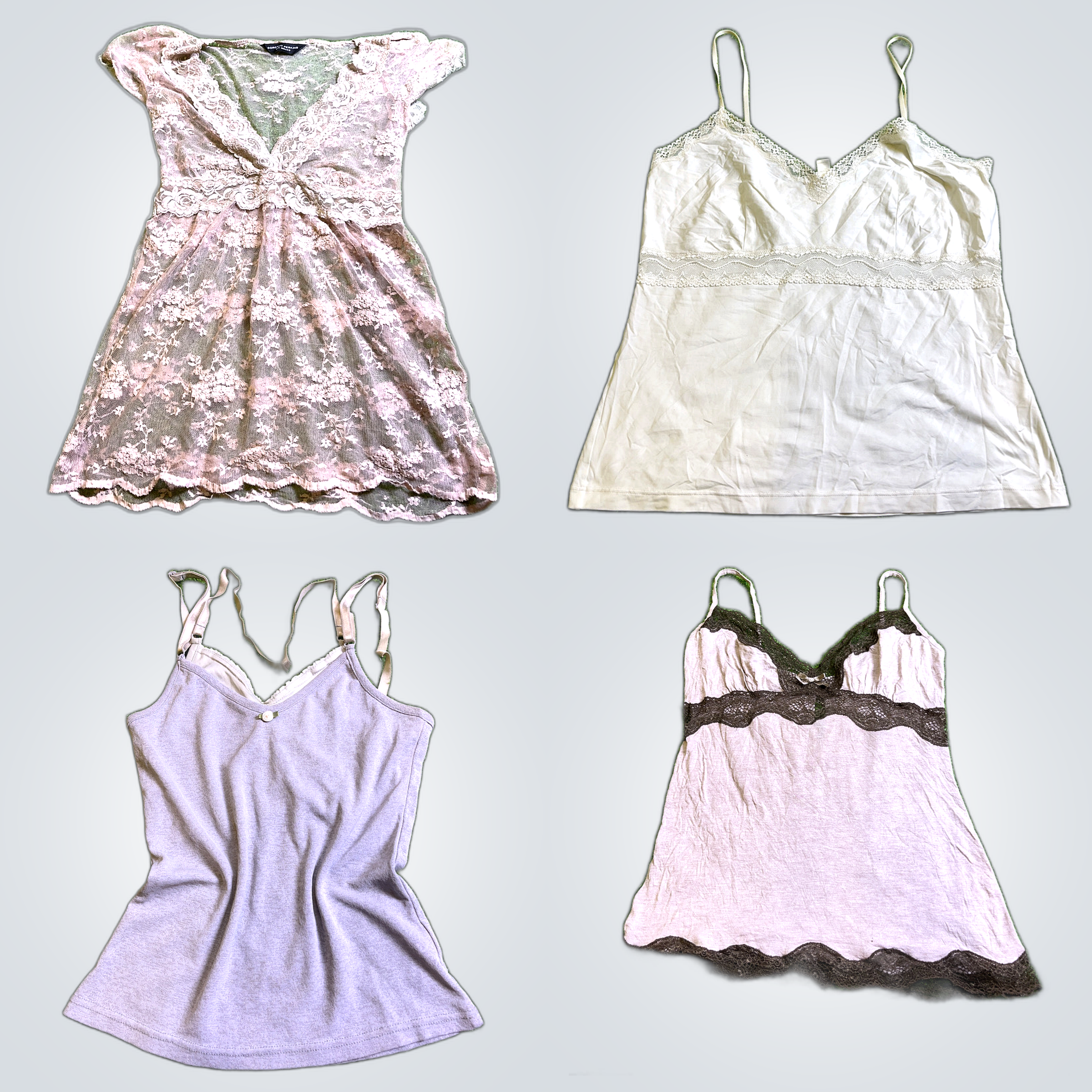 Lace Camisole & Dress Bundle Smart Set H&M Rougege..