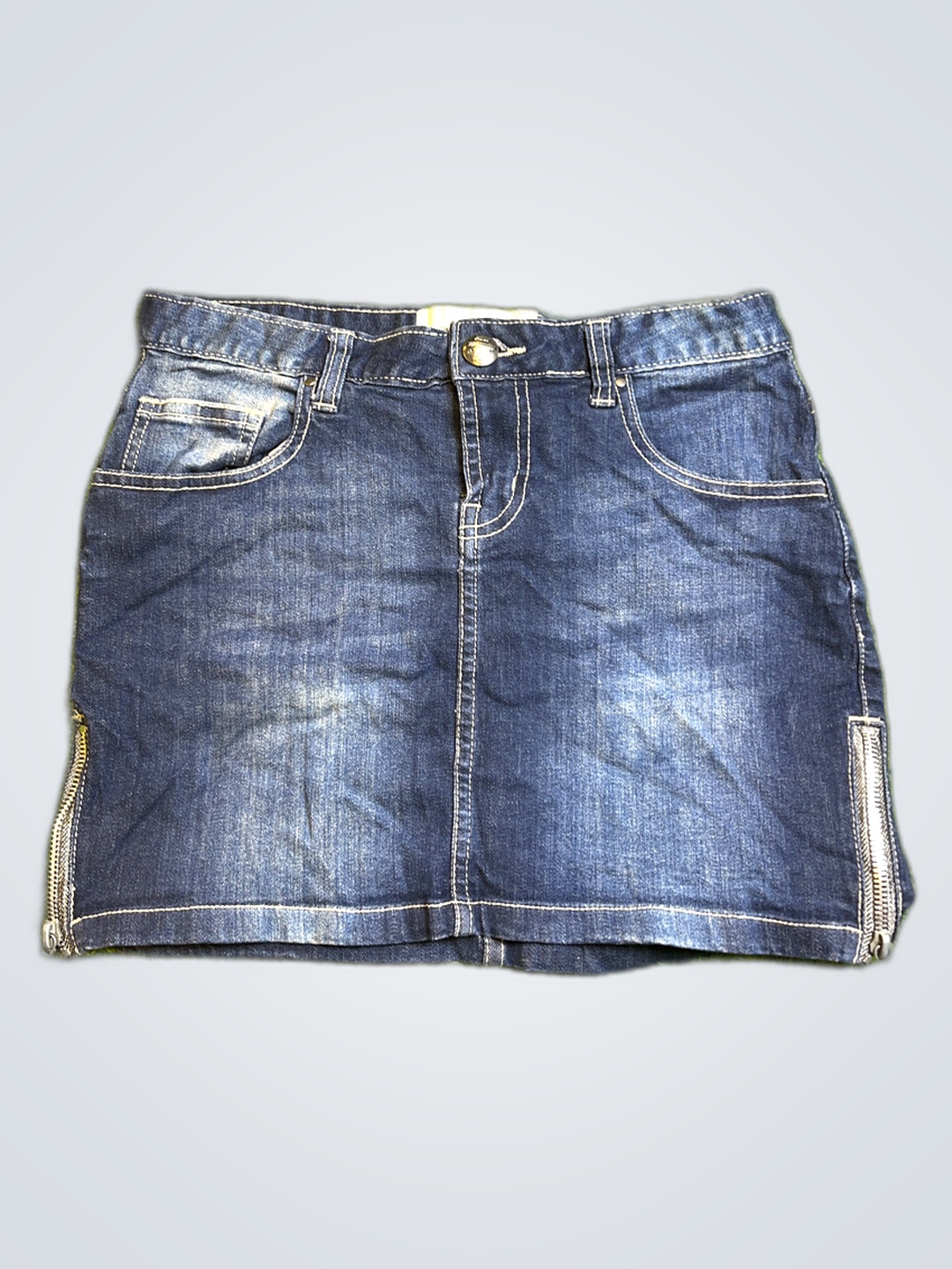 Jupe en denim Pink Woman