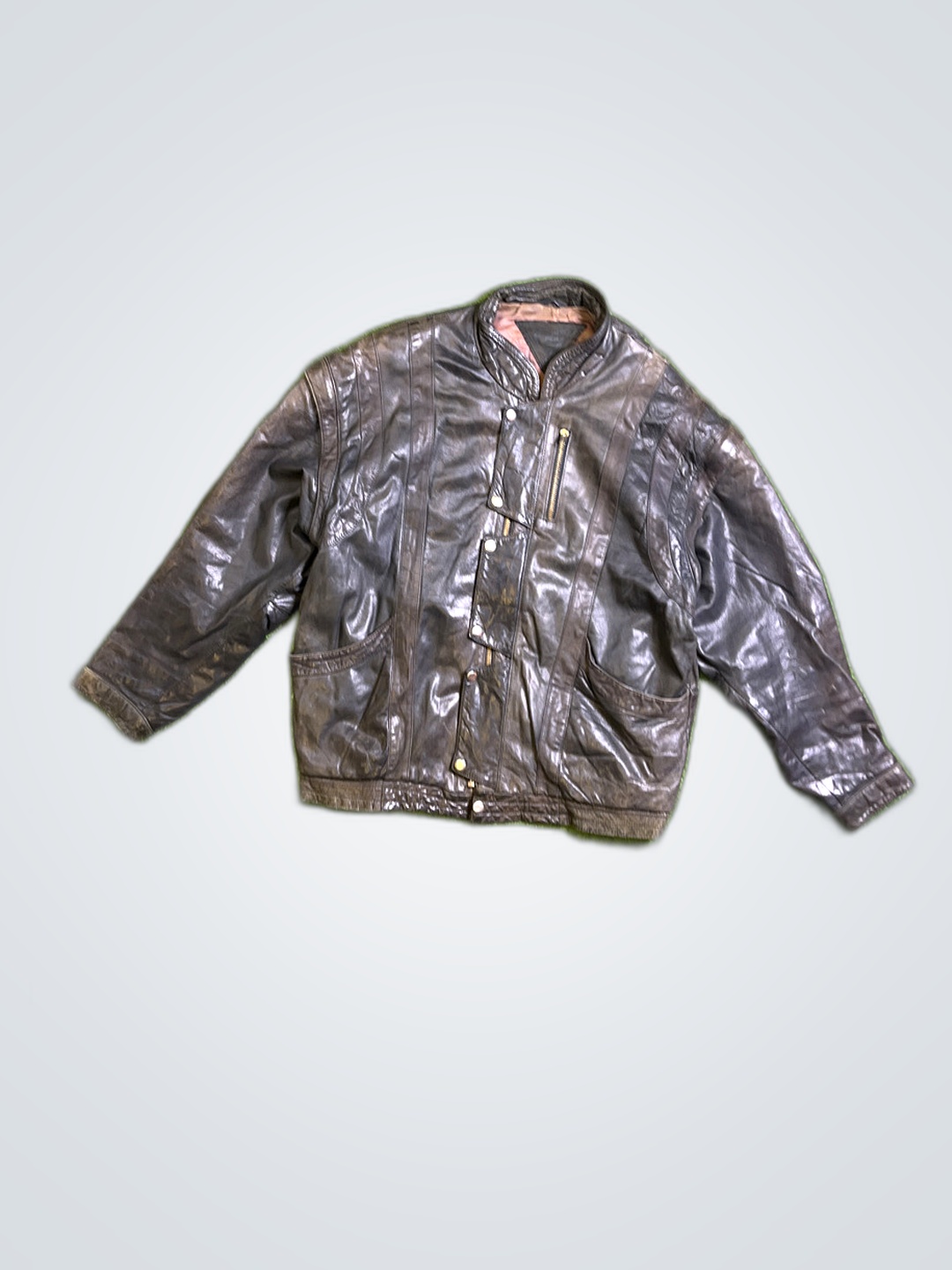 Giubbotto di pelle Gintonic