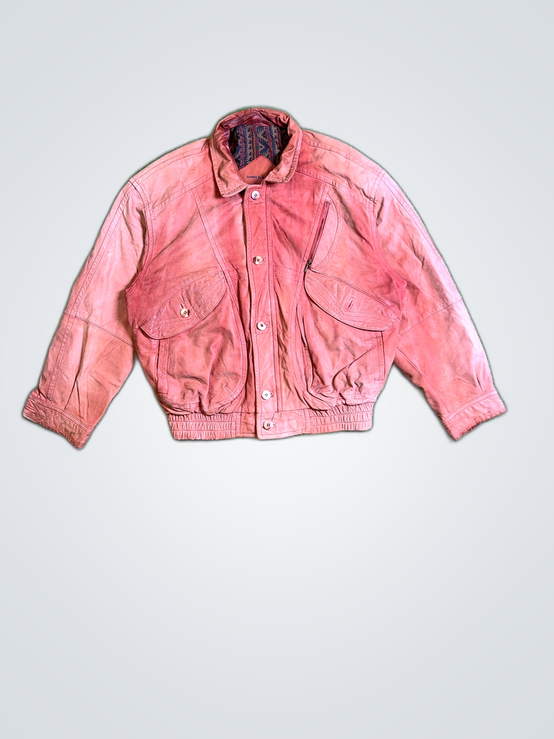 Pink Leather Jacket
