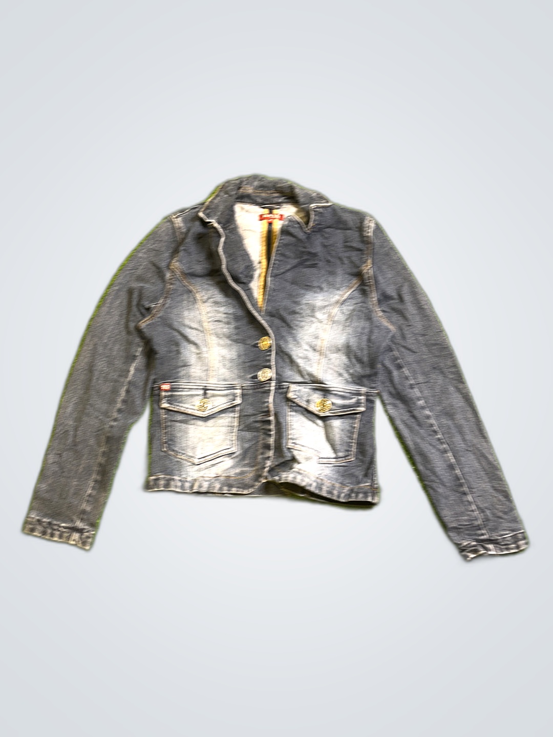 Moto Denim Jacke