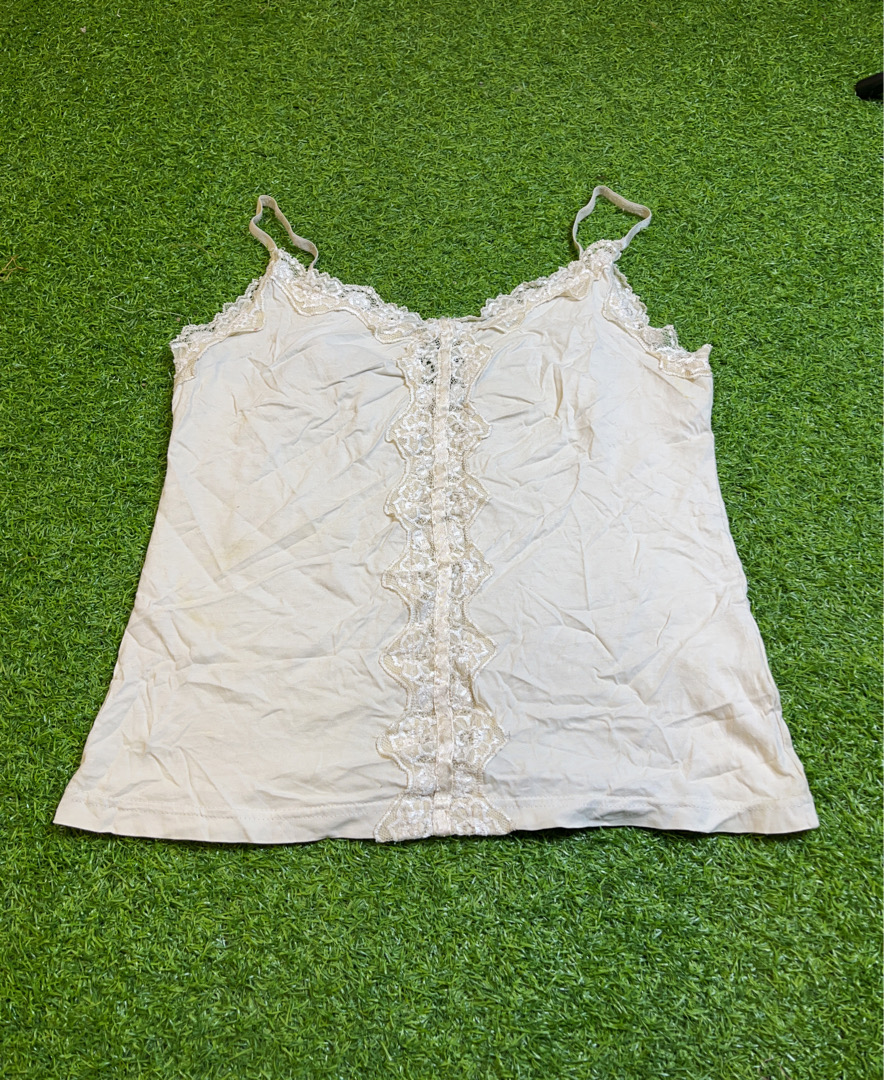 Canotta con Bordo di Pizzo Bianco