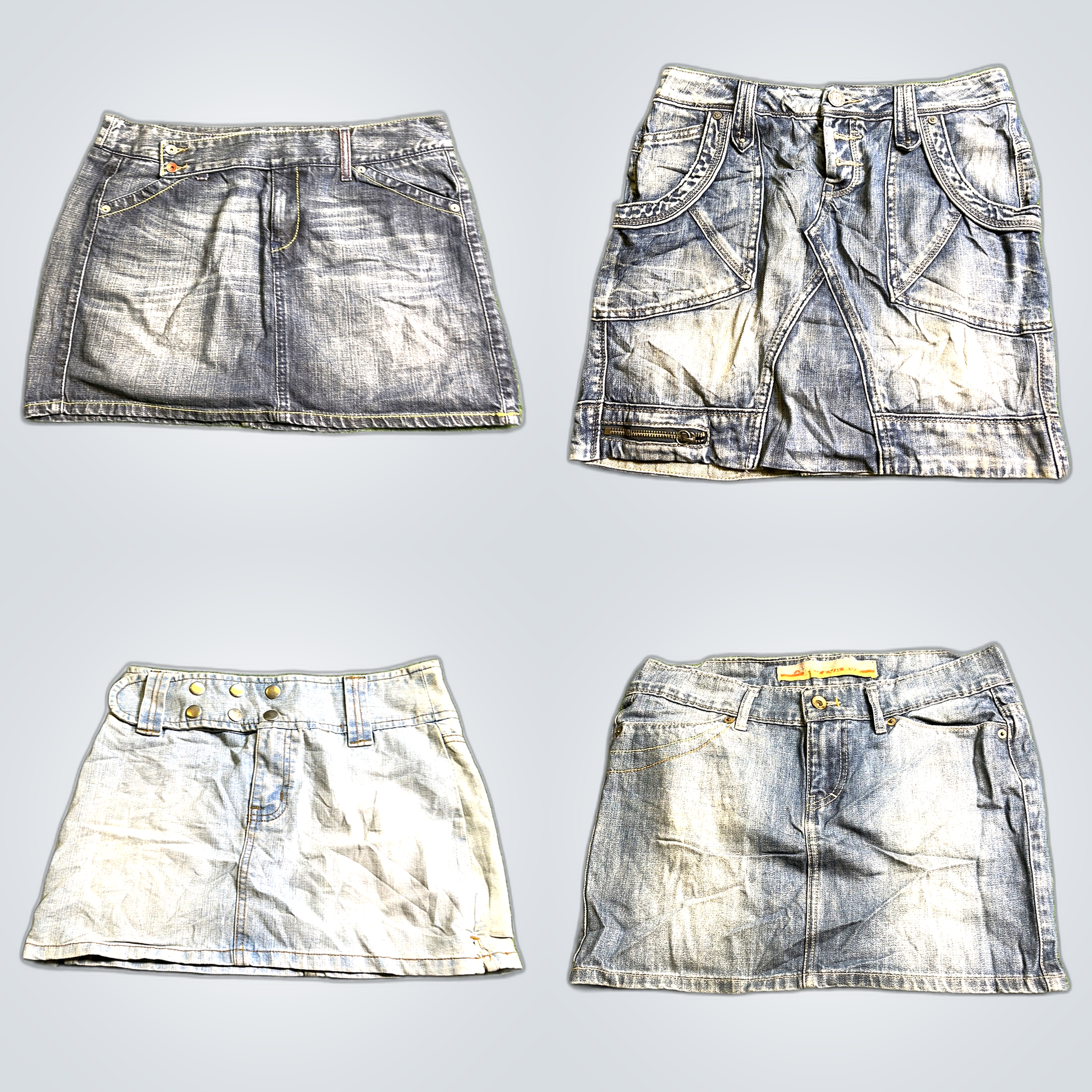 Denim Skirt & Jeans Bundle - tyte, Benetton & More..