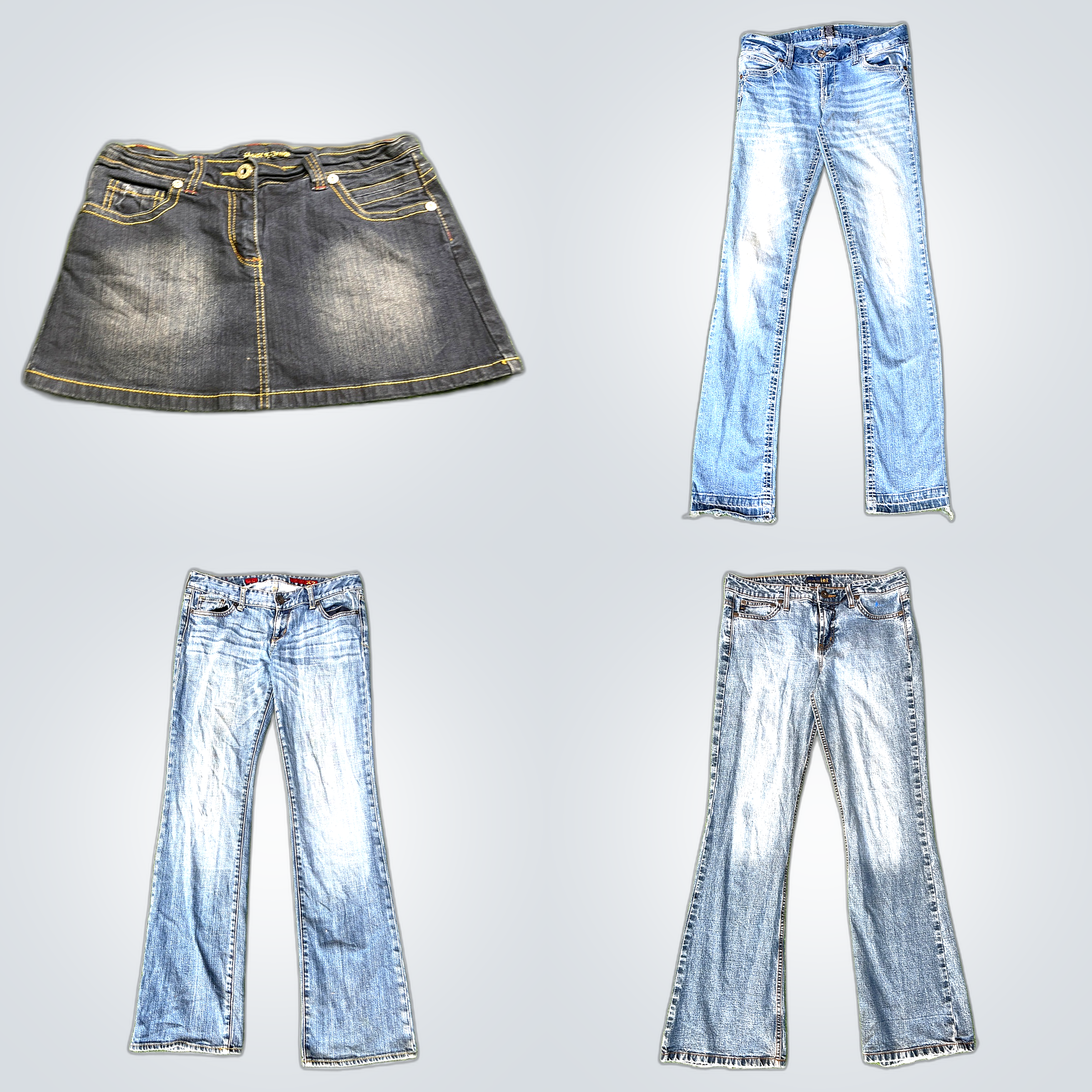 Denim Skirt & Jeans Bundle: Austin, Maurices, Lei ..