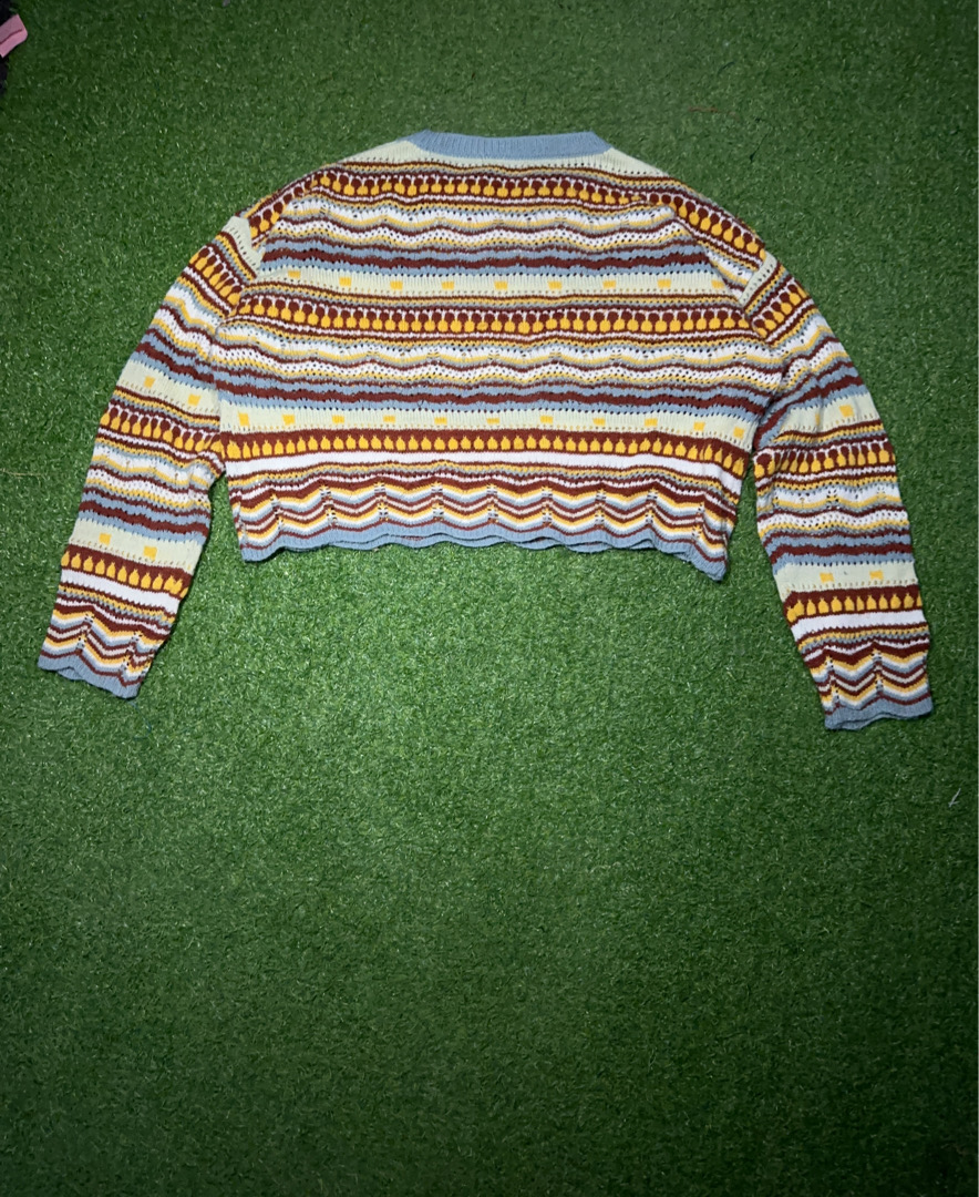 Striped Knit Sweater