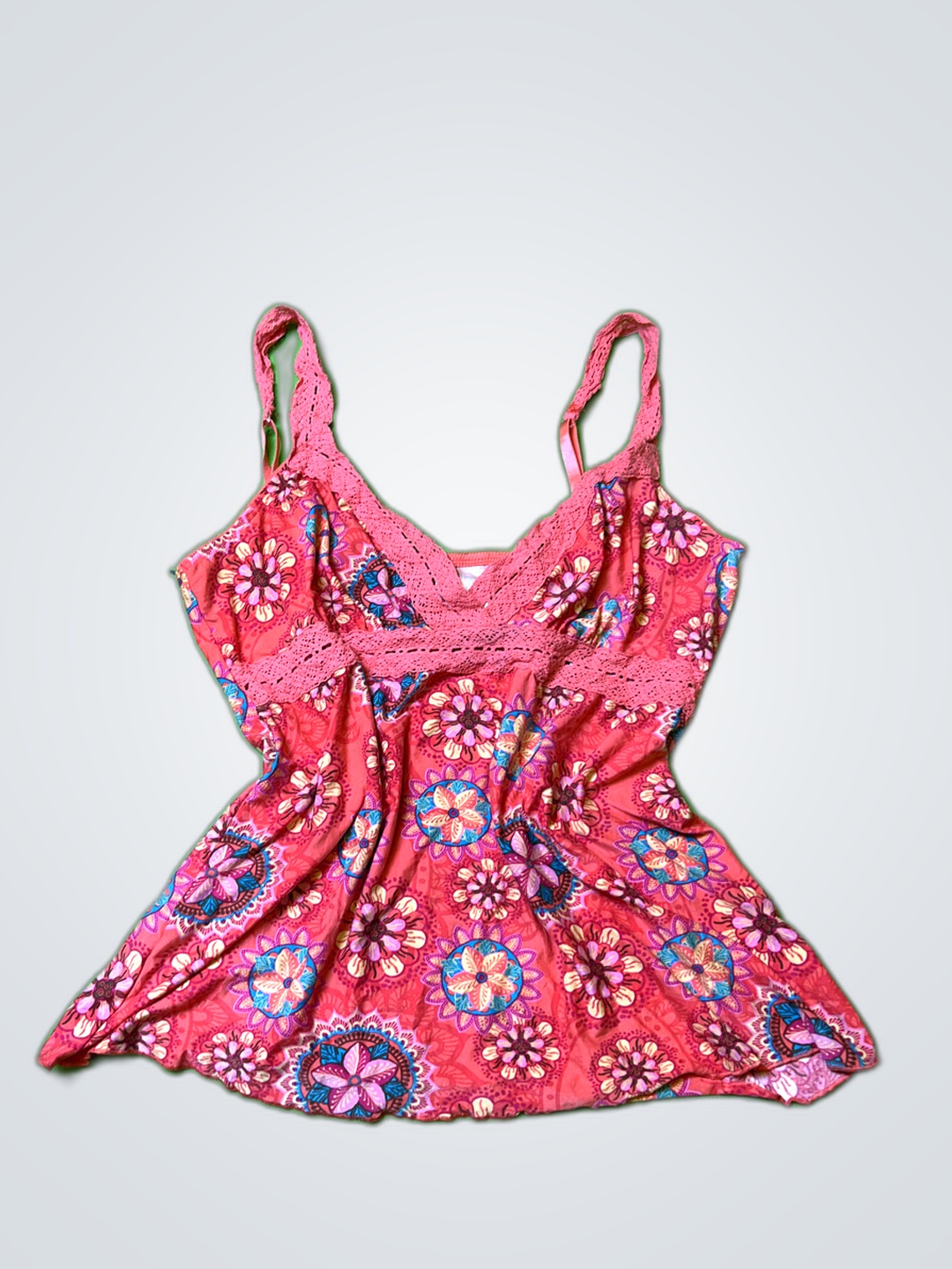 Fleur Elle Canotta con pizzo