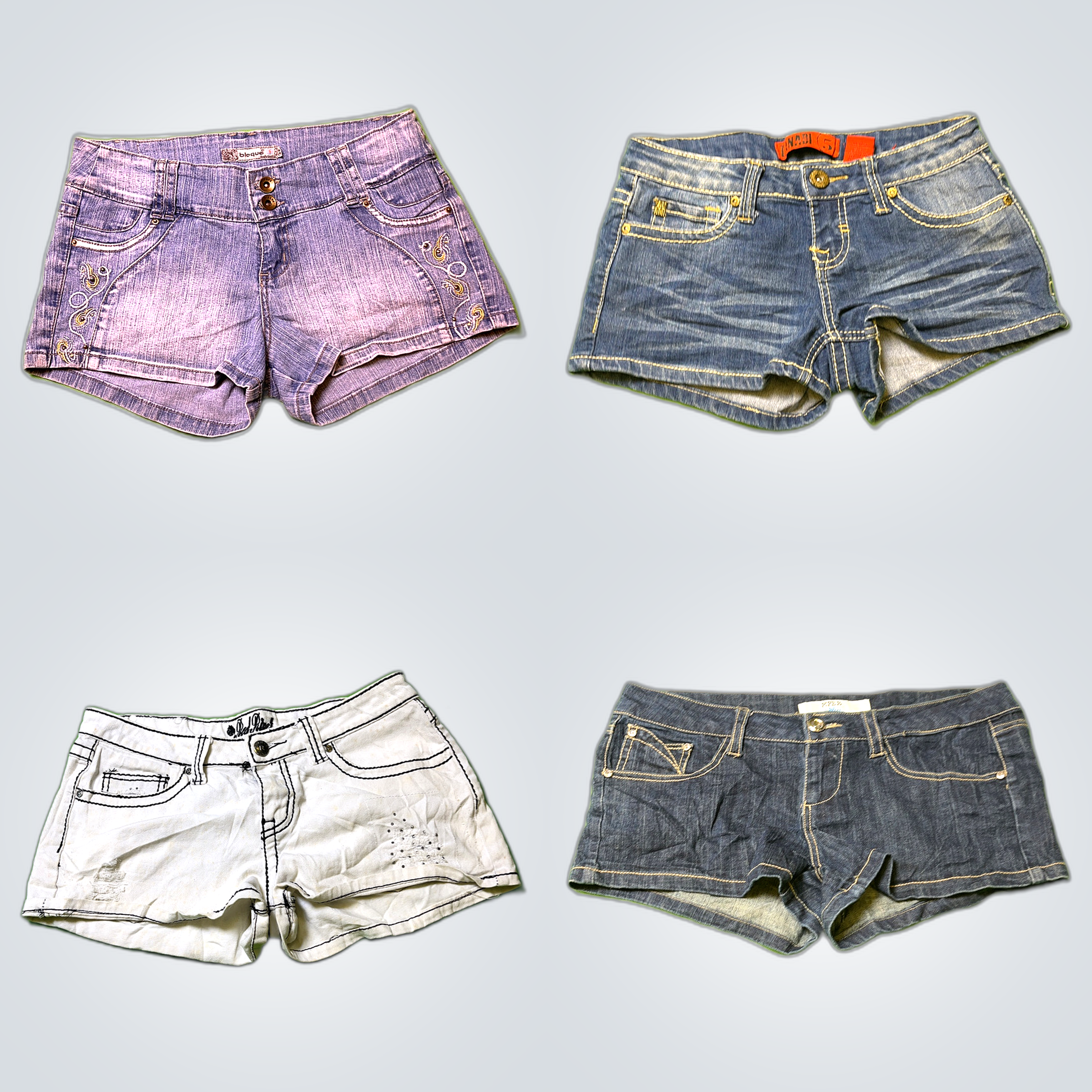 Y2K Jean Shorts Bundle