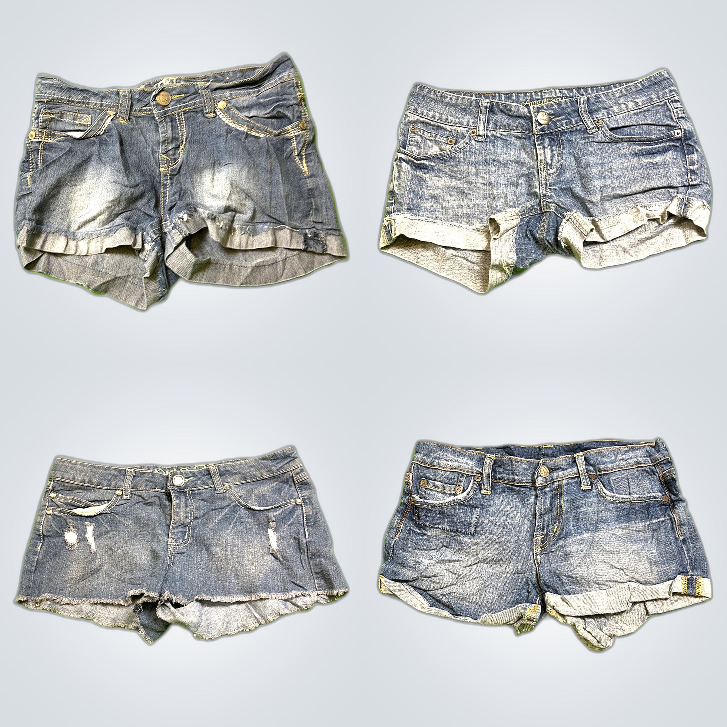 Y2K Denim Shorts Bundle