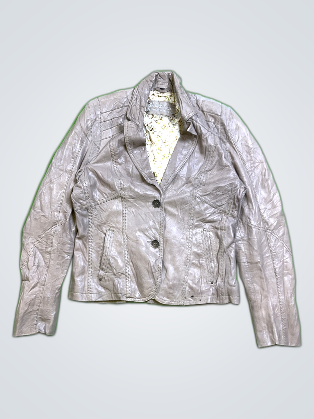 Vaki Collection Leather Jacket