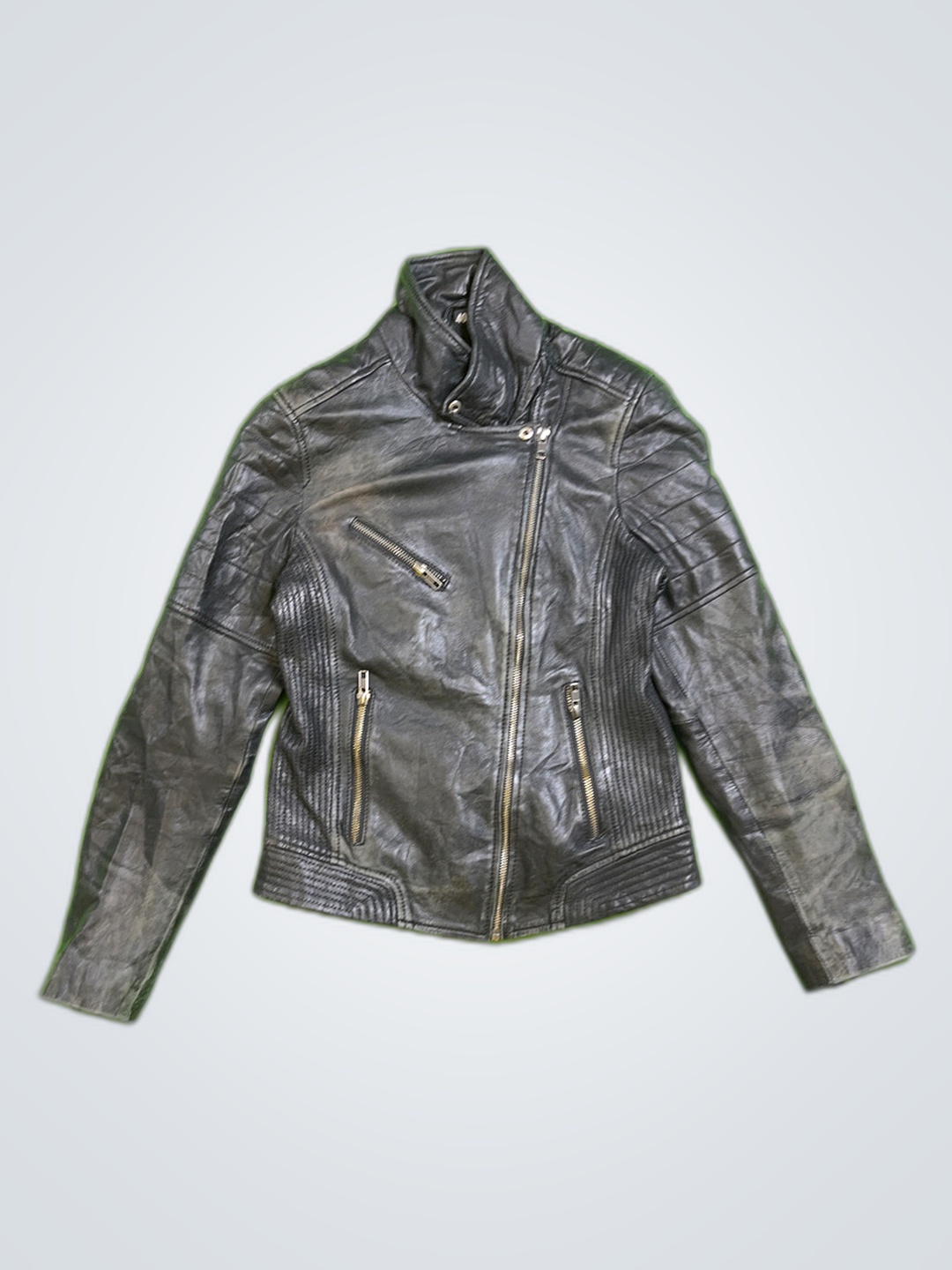 ARKS Black Leather Jacket