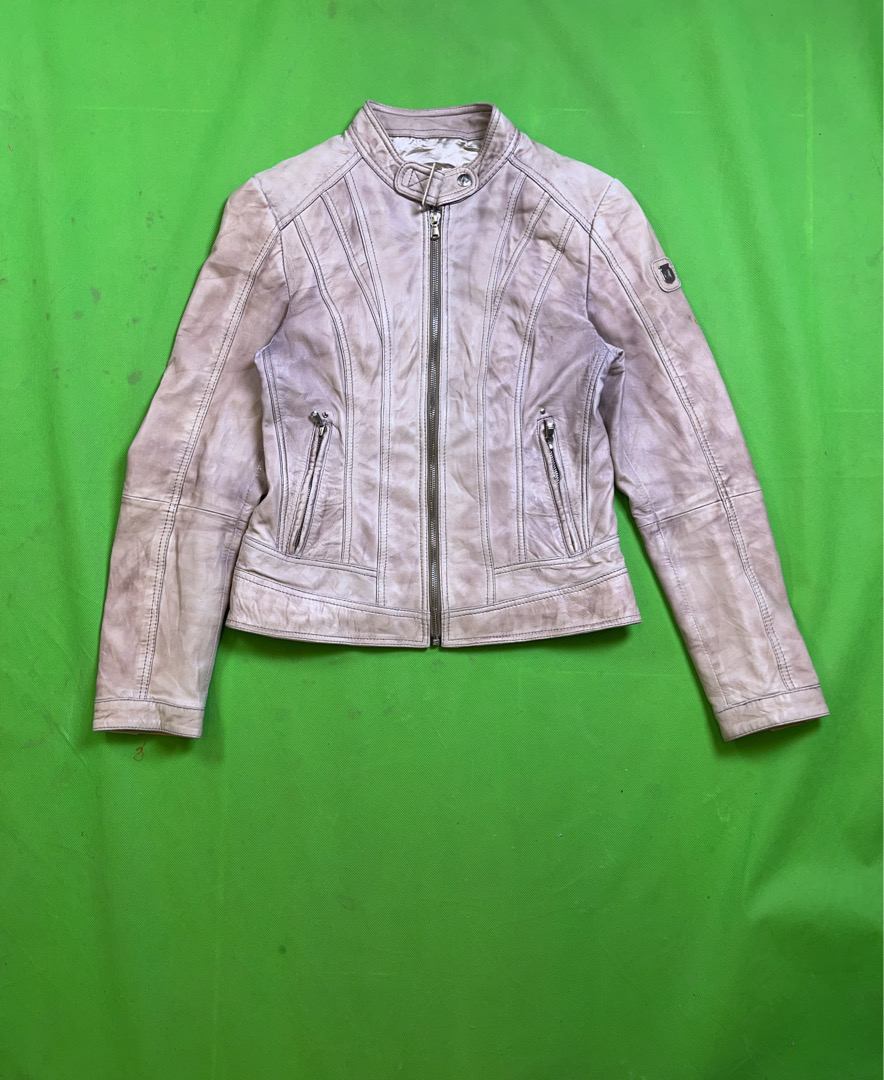 Moni Lu Leather Jacket