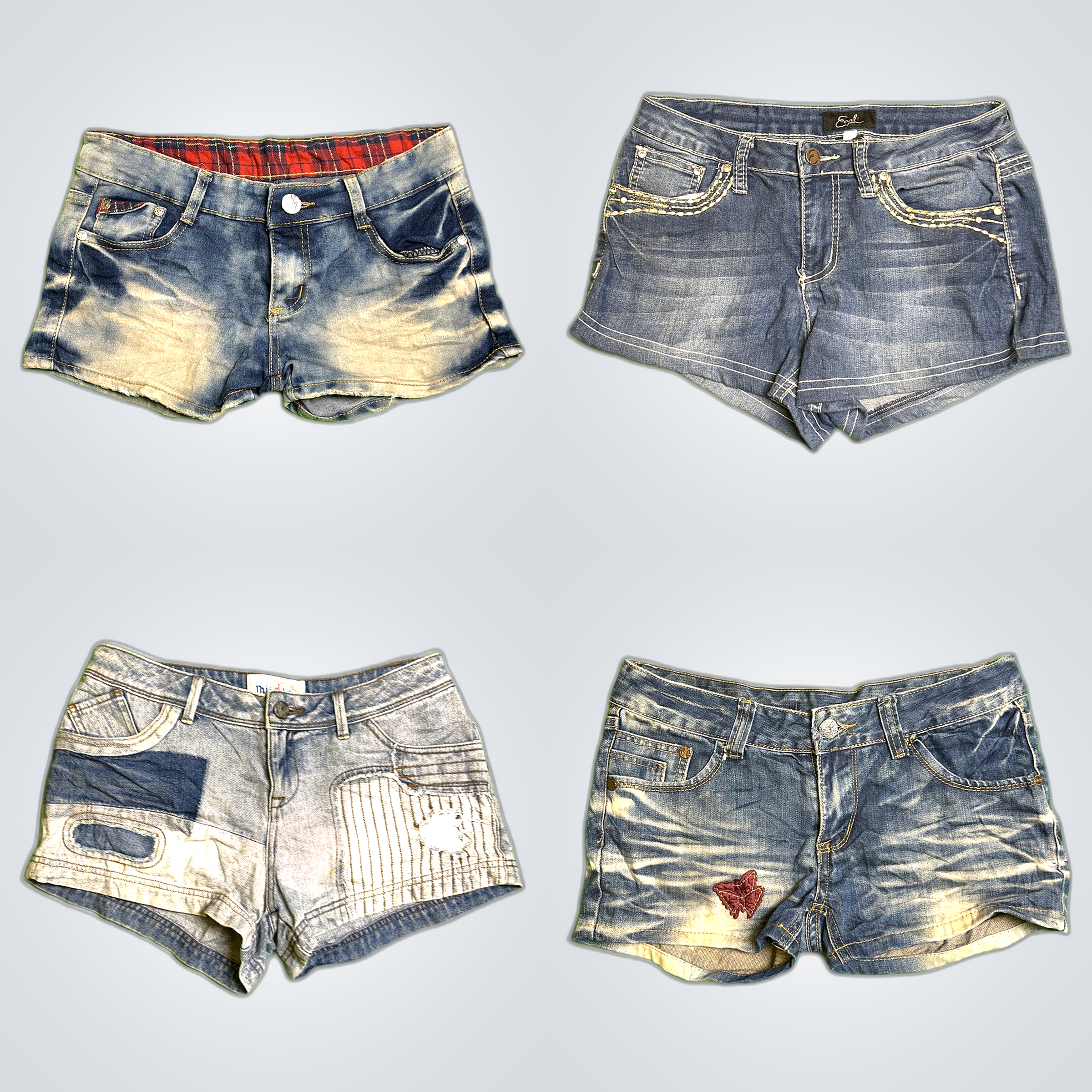 Y2K Jean Shorts Bundle