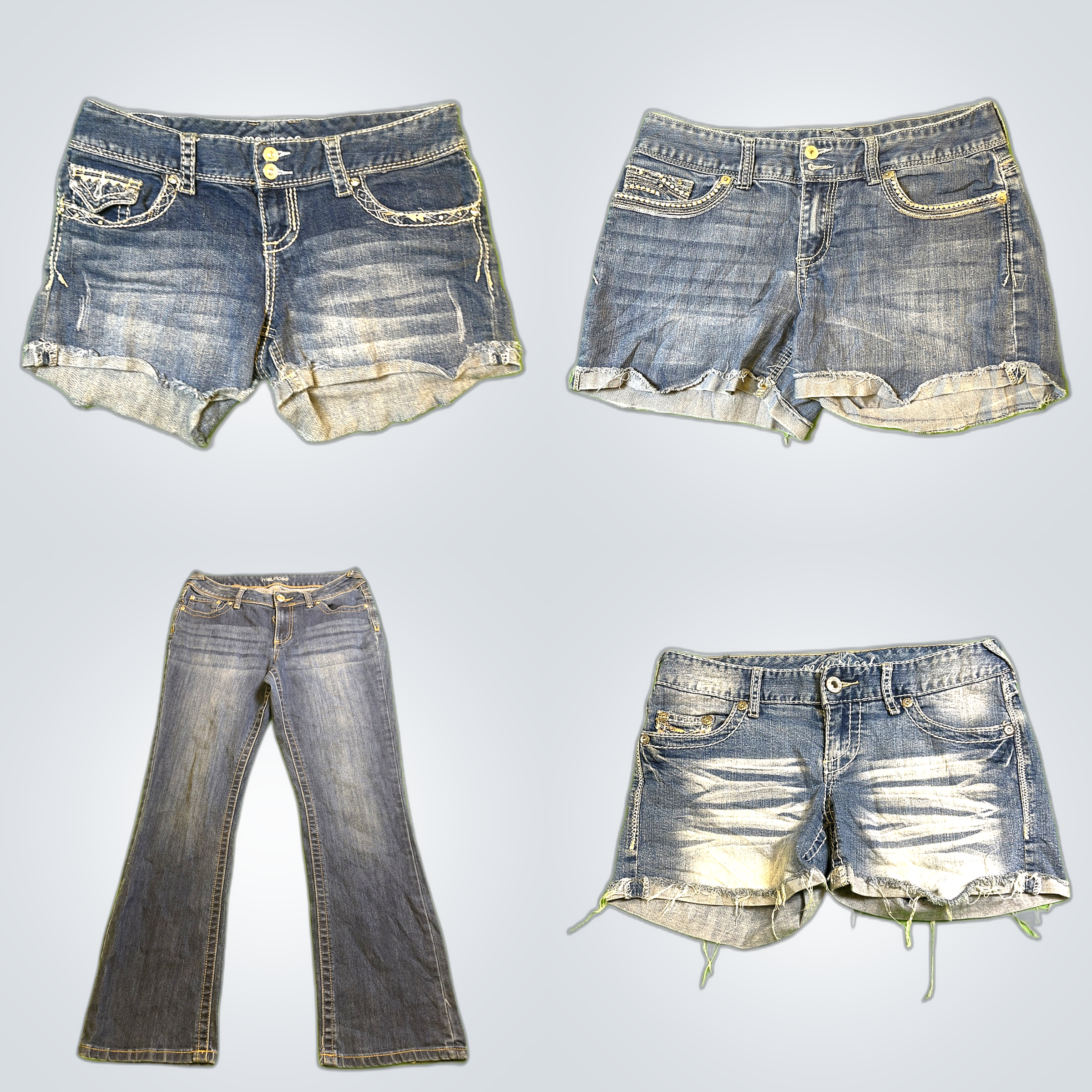 Maurices Y2K Denim Shorts