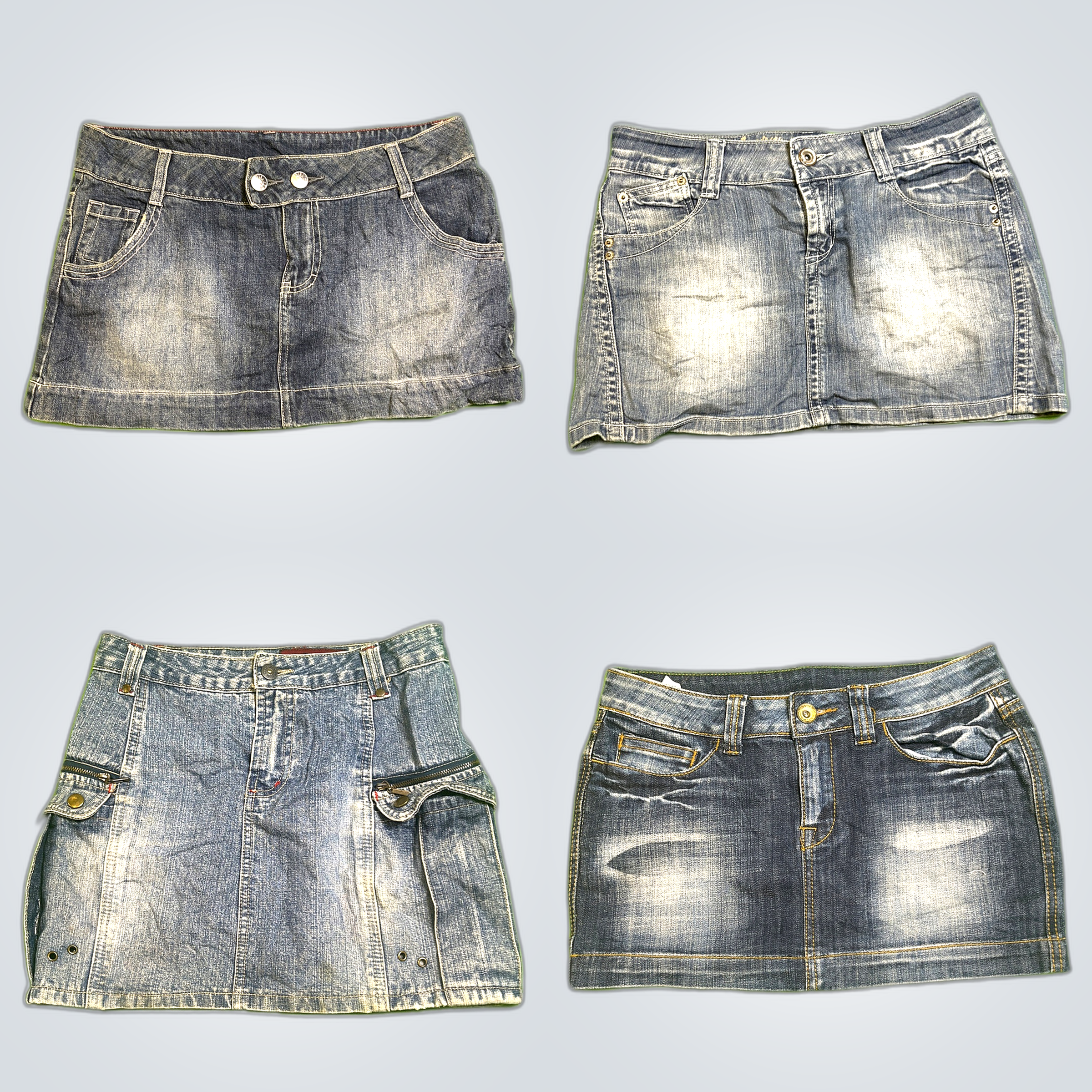 Y2K Denim Skirts Bundle