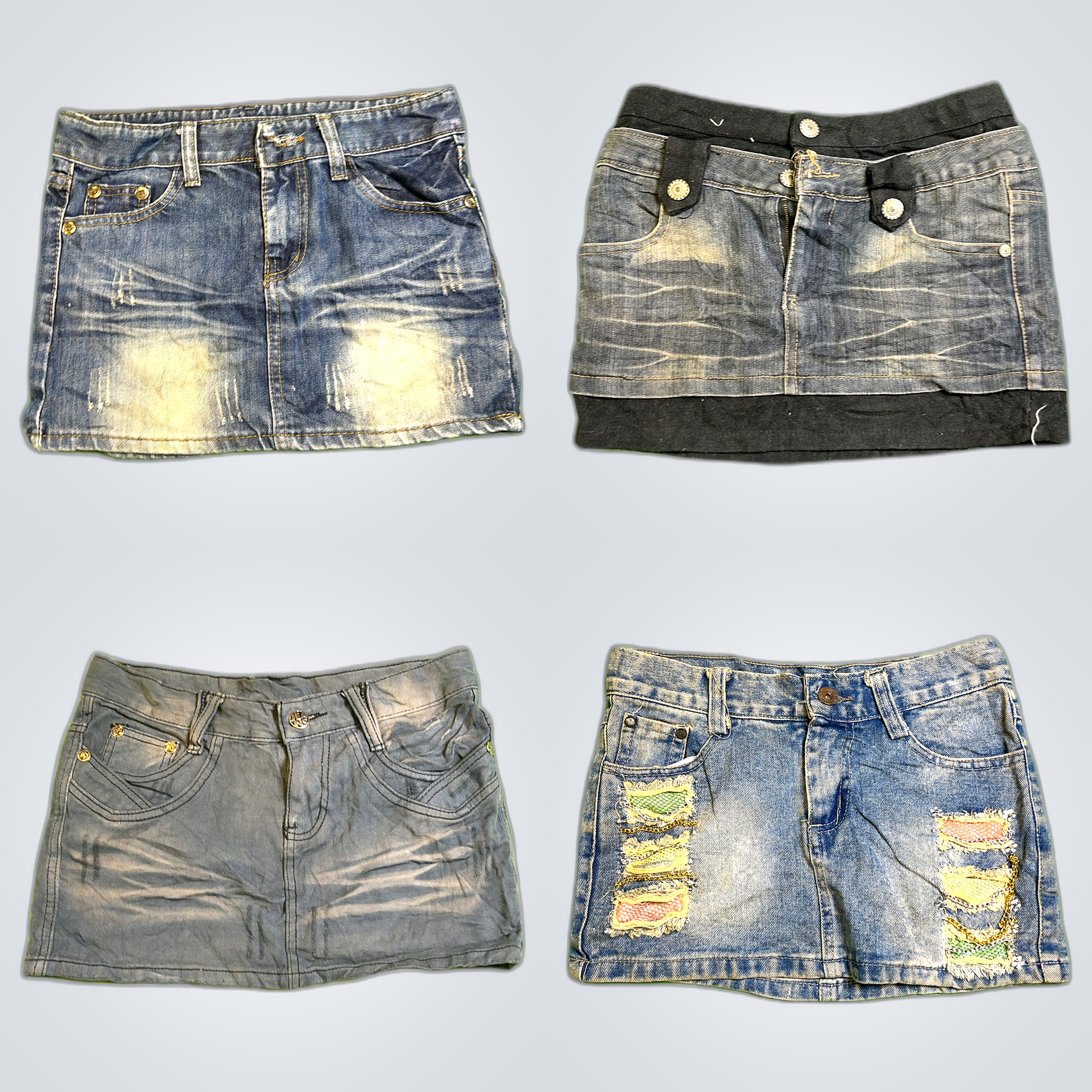 Y2K Denim Skirts Bundle