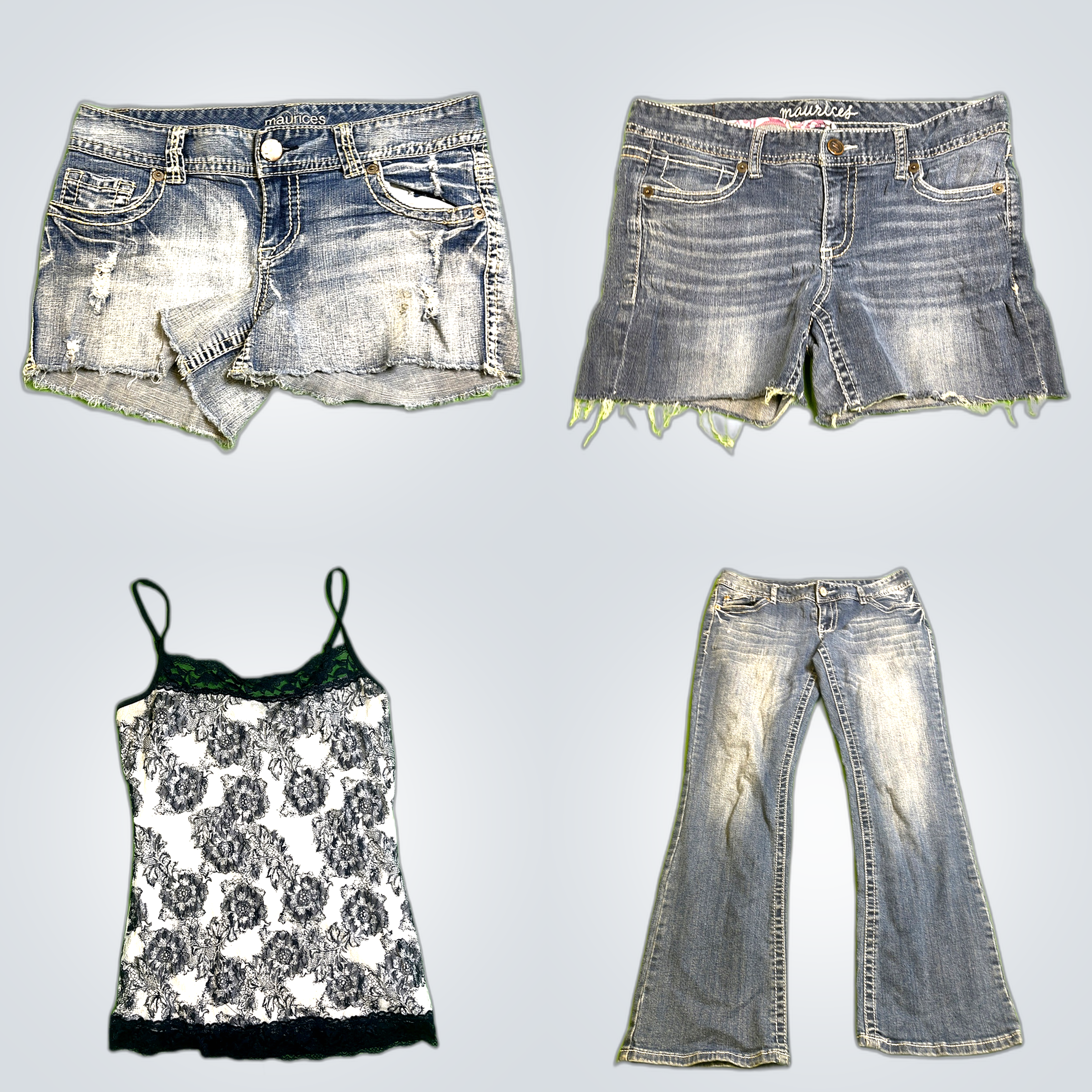 Maurices Y2K Denim Shorts