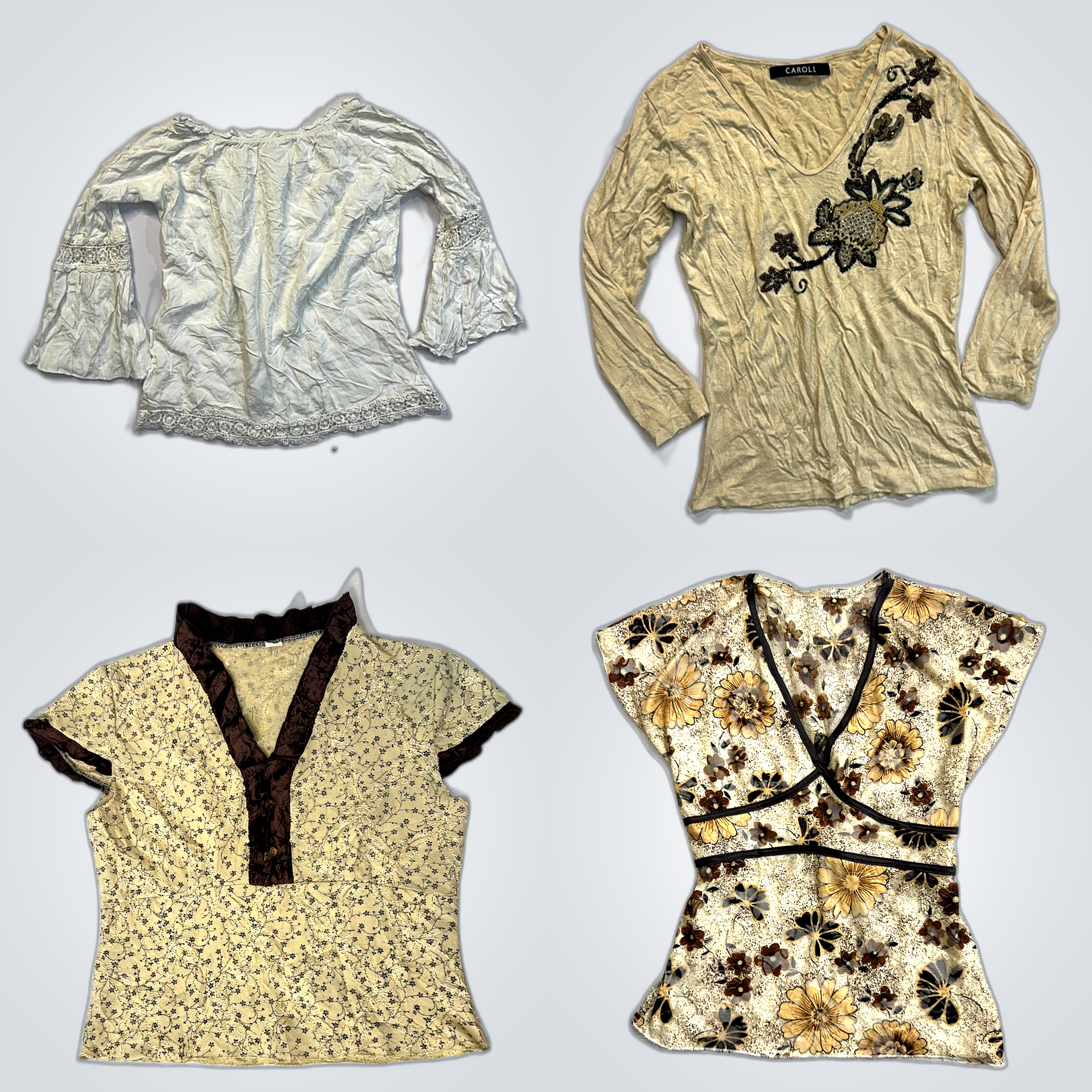 EUROFASHION & More Ensemble de Blouses pour Femmes..