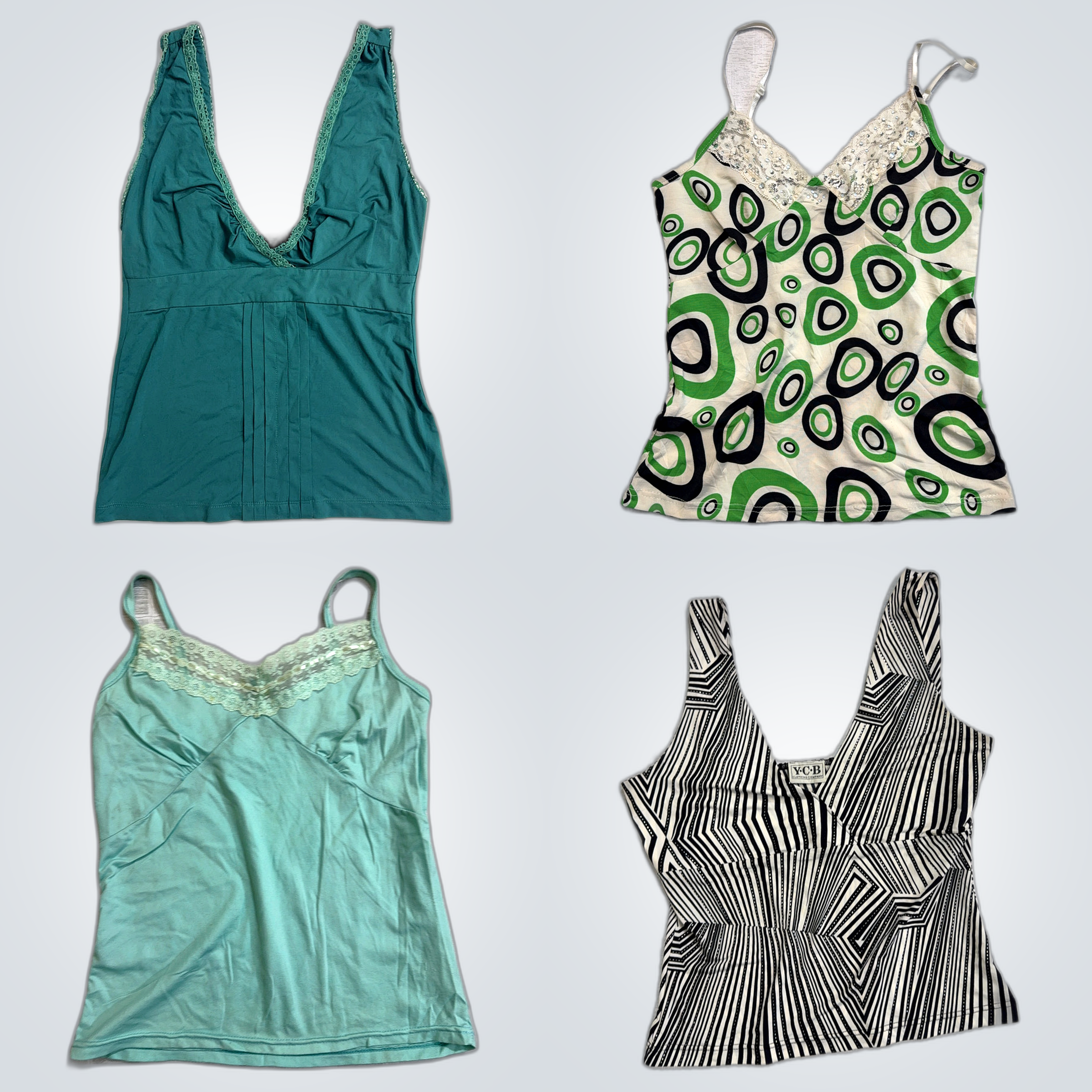 Ensemble de débardeurs vintage - Miss Britt, Y.C.B..