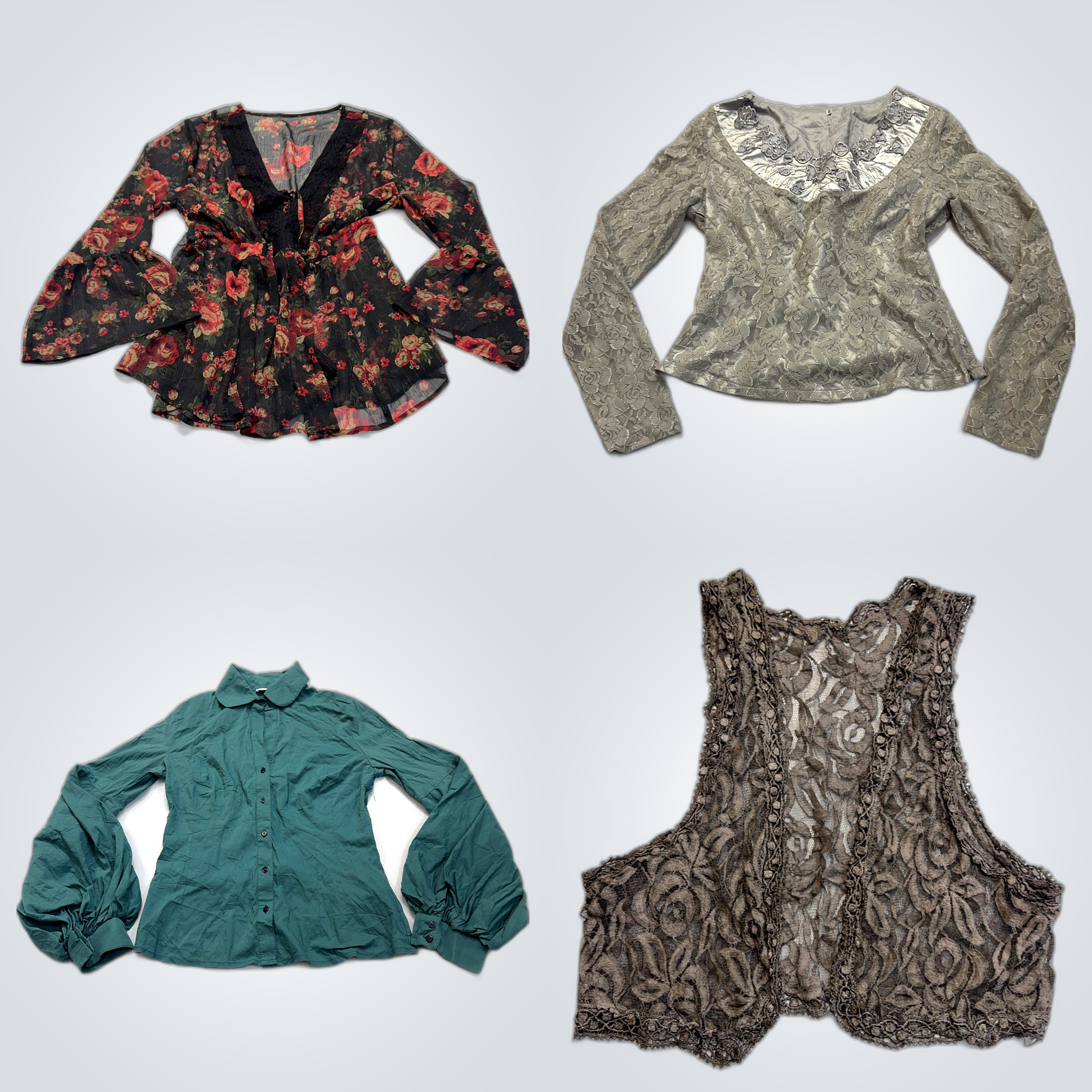 Orsay & Onyx Blouse Bundle - 7 Pc Women's Tops Mix..