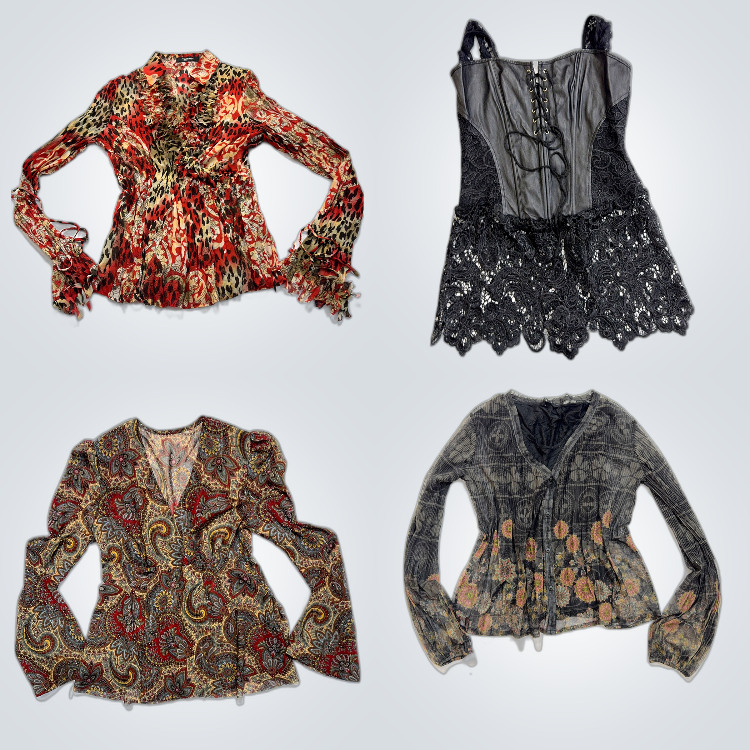 Luxury & Chic Blouse Bundle: RIU, Zebra Girl, Desi..