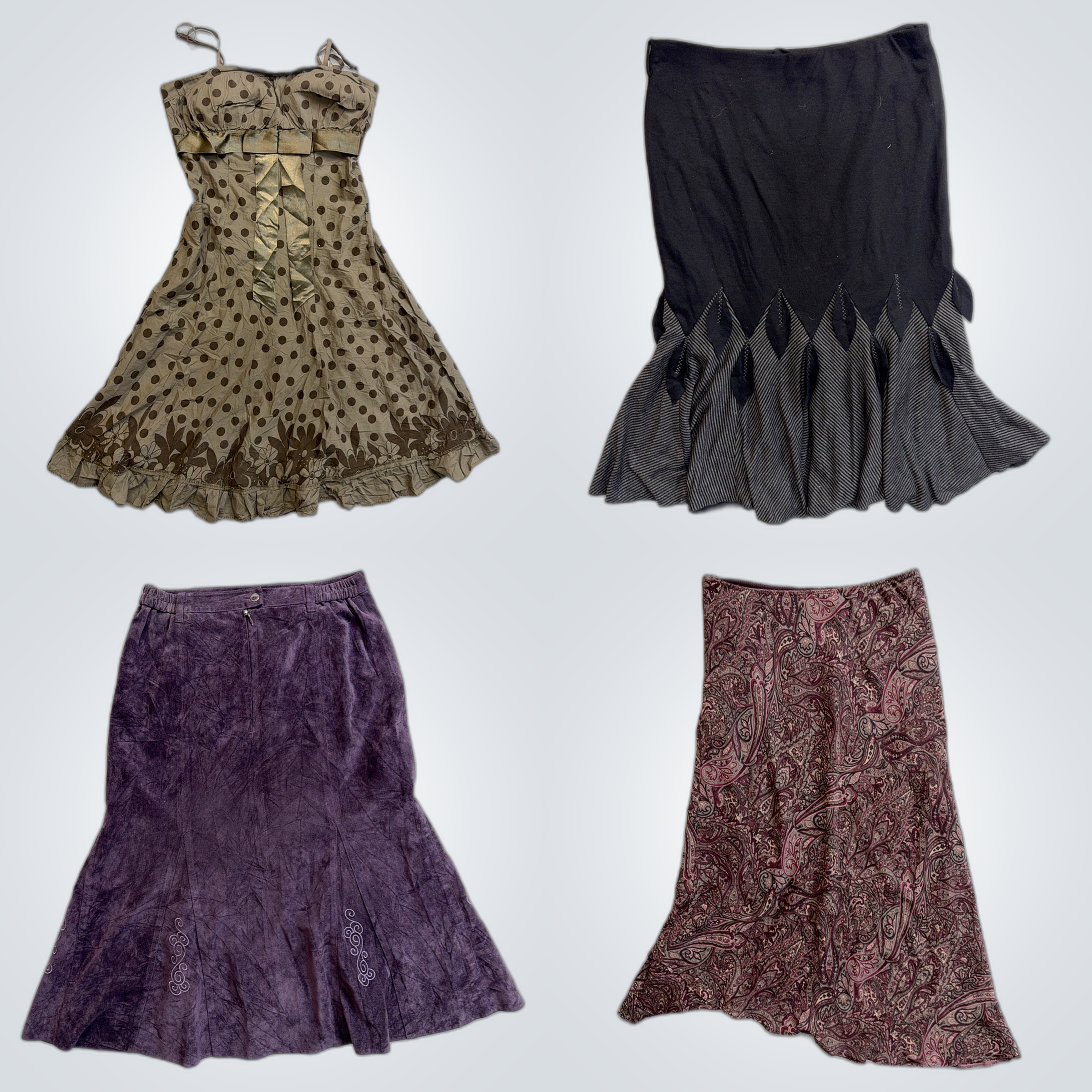 Ensemble Jupe & Robe Designer : Petit Bateau, Aibe..