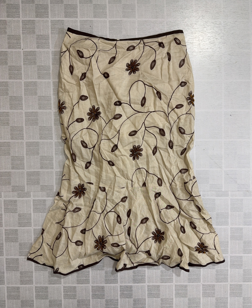 Saia com Estampa Floral