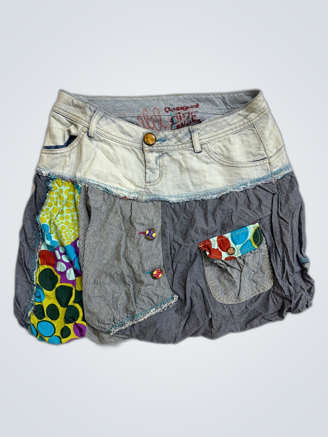 Saia Patchwork Desigual