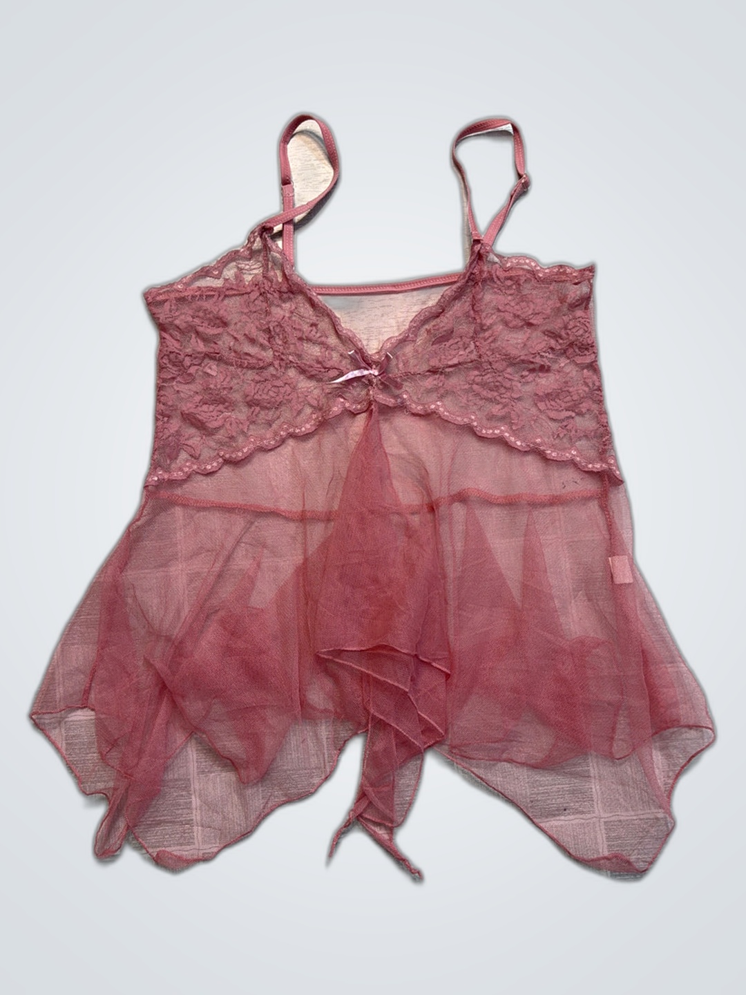 Pink Lace Chemise