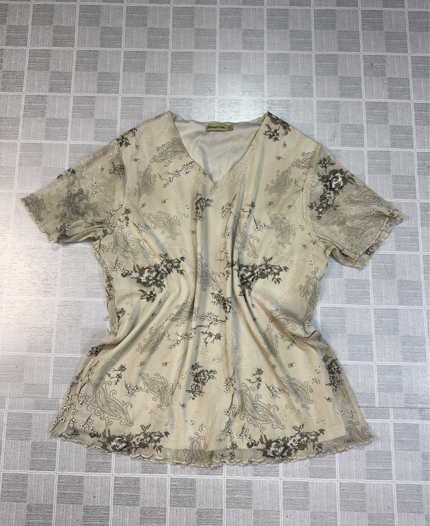 Departure Printed Blouse