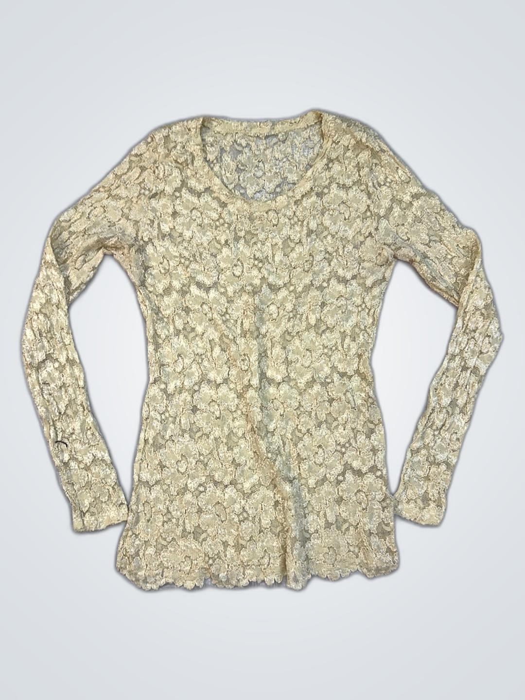 Long Sleeve Lace Blouse