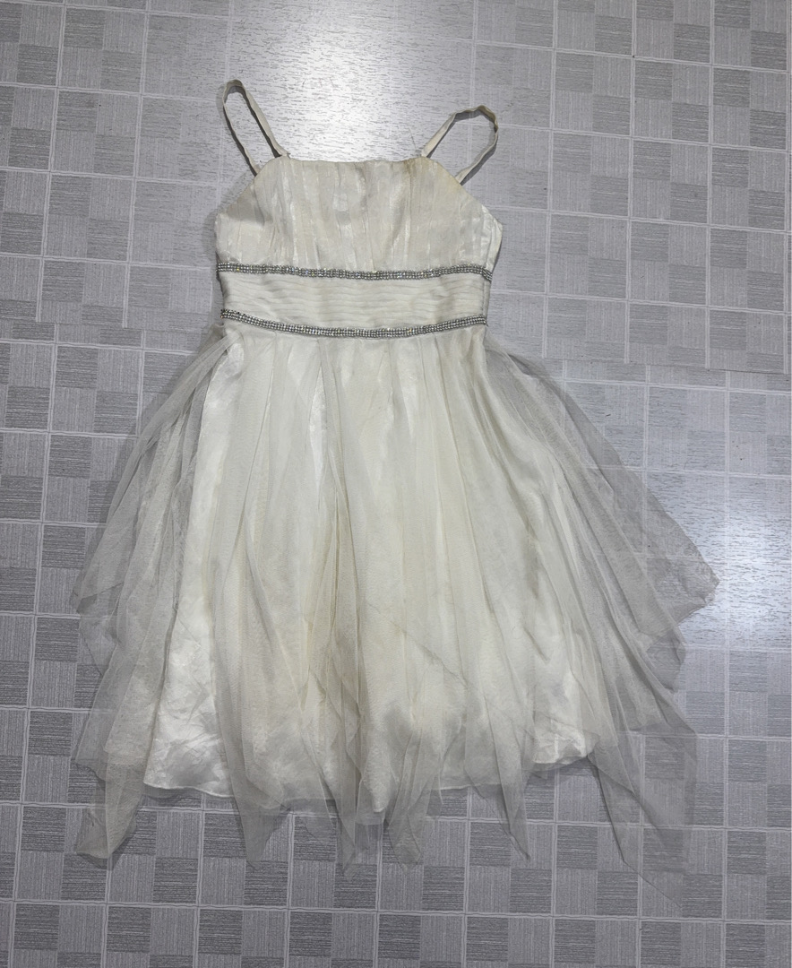 White Mini Party Dress