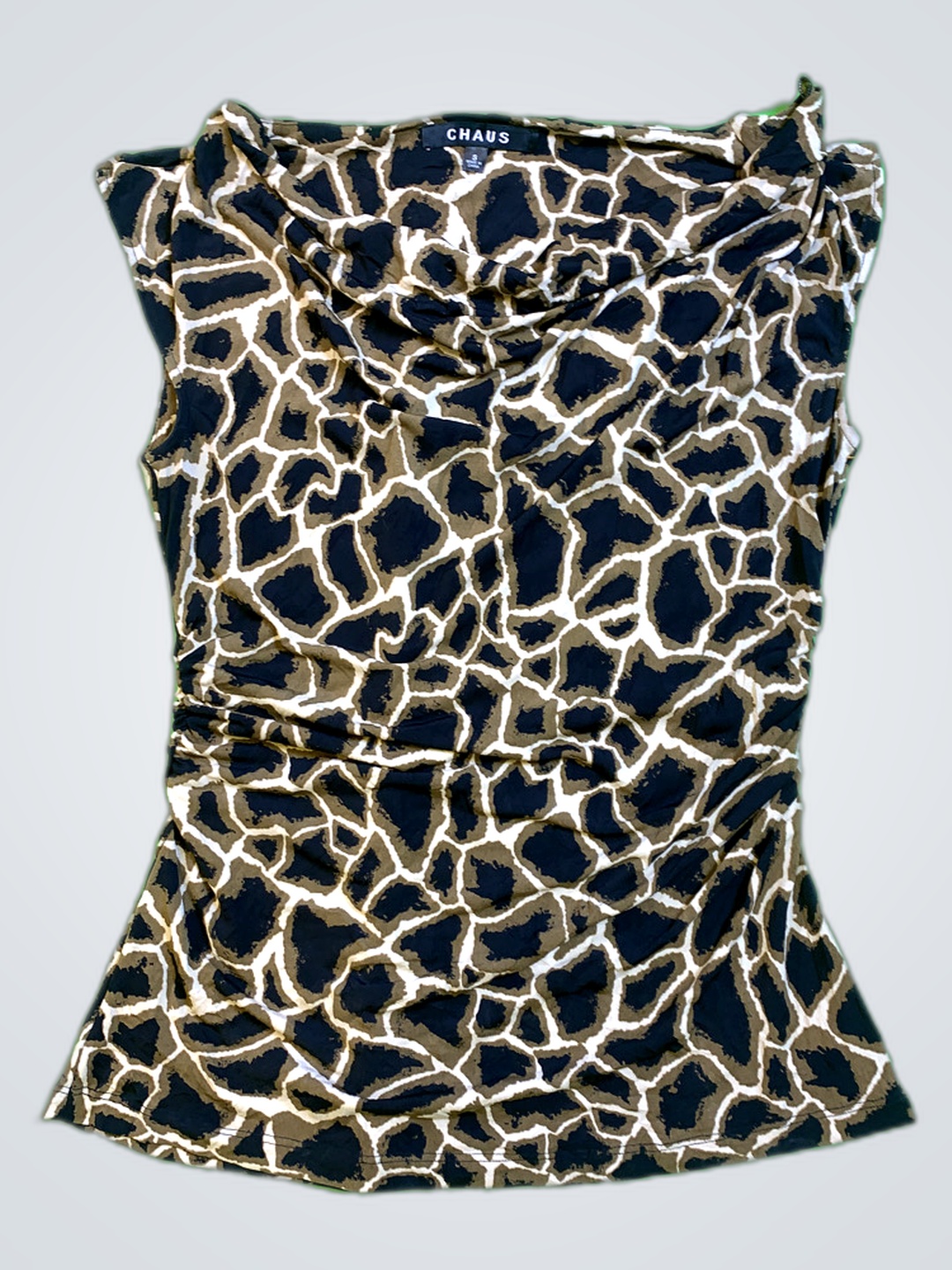 Blusa de Leopardo Impresa Chaus