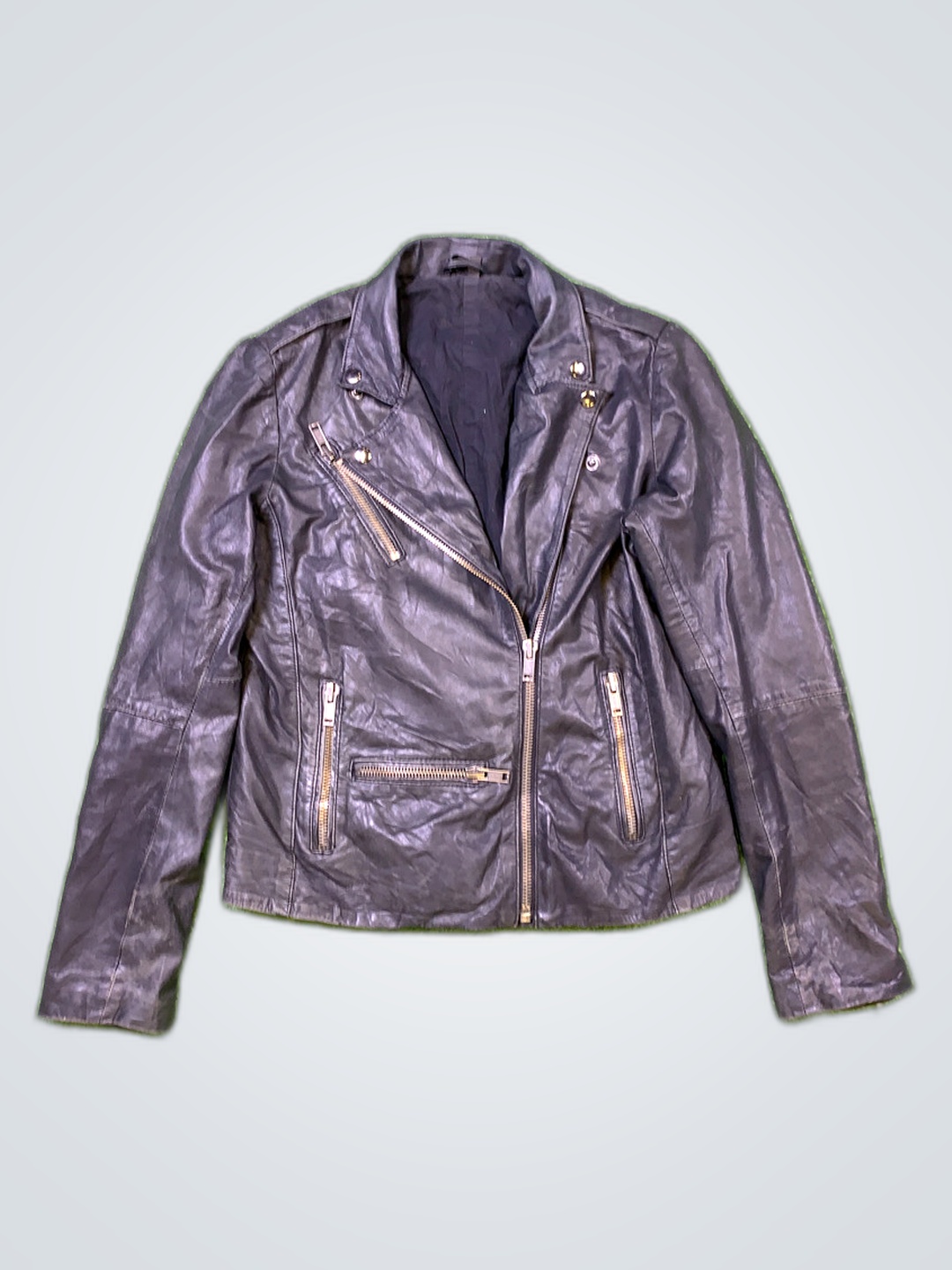 Unbranded Black Leather Jacket