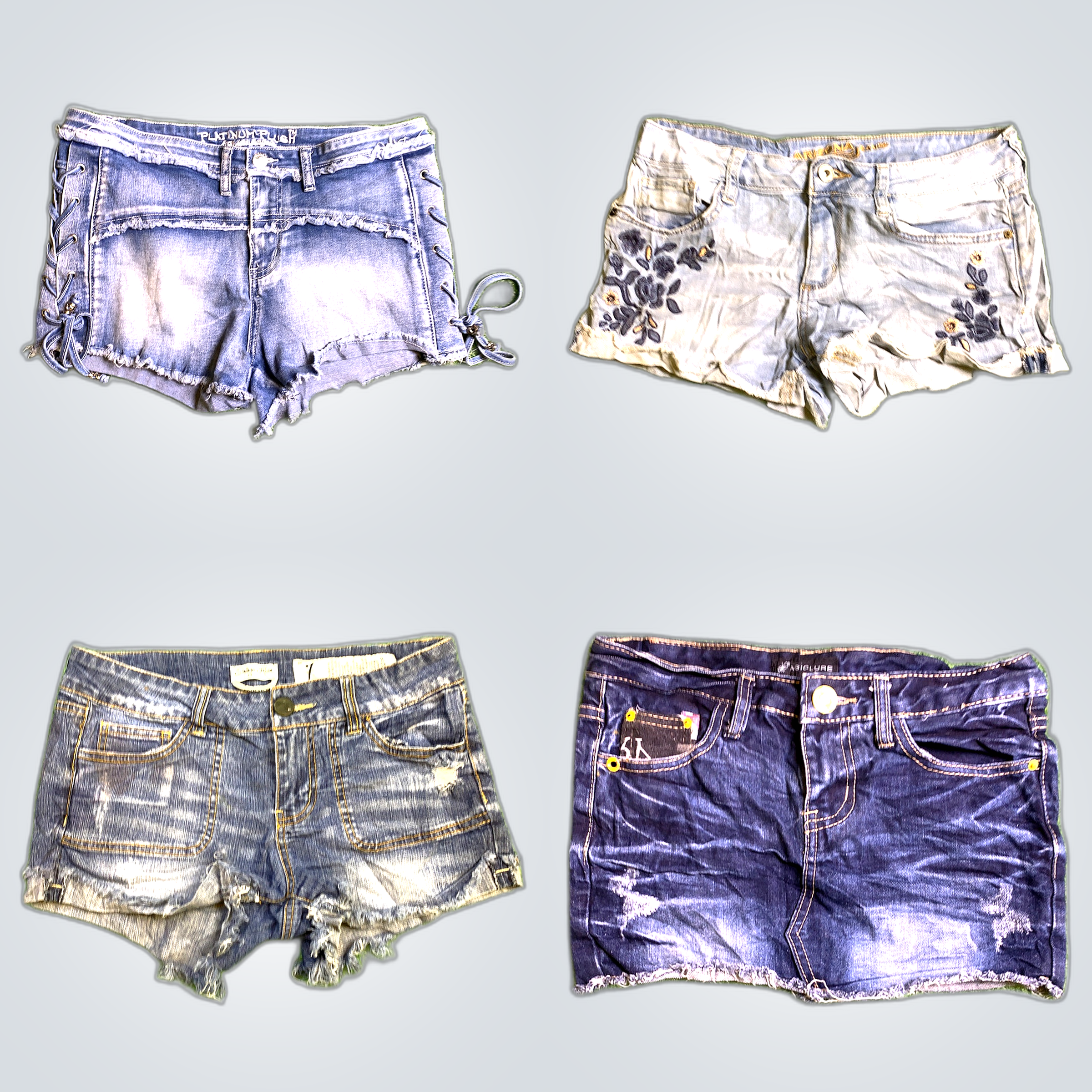 Y2K Jean Shorts Bundle