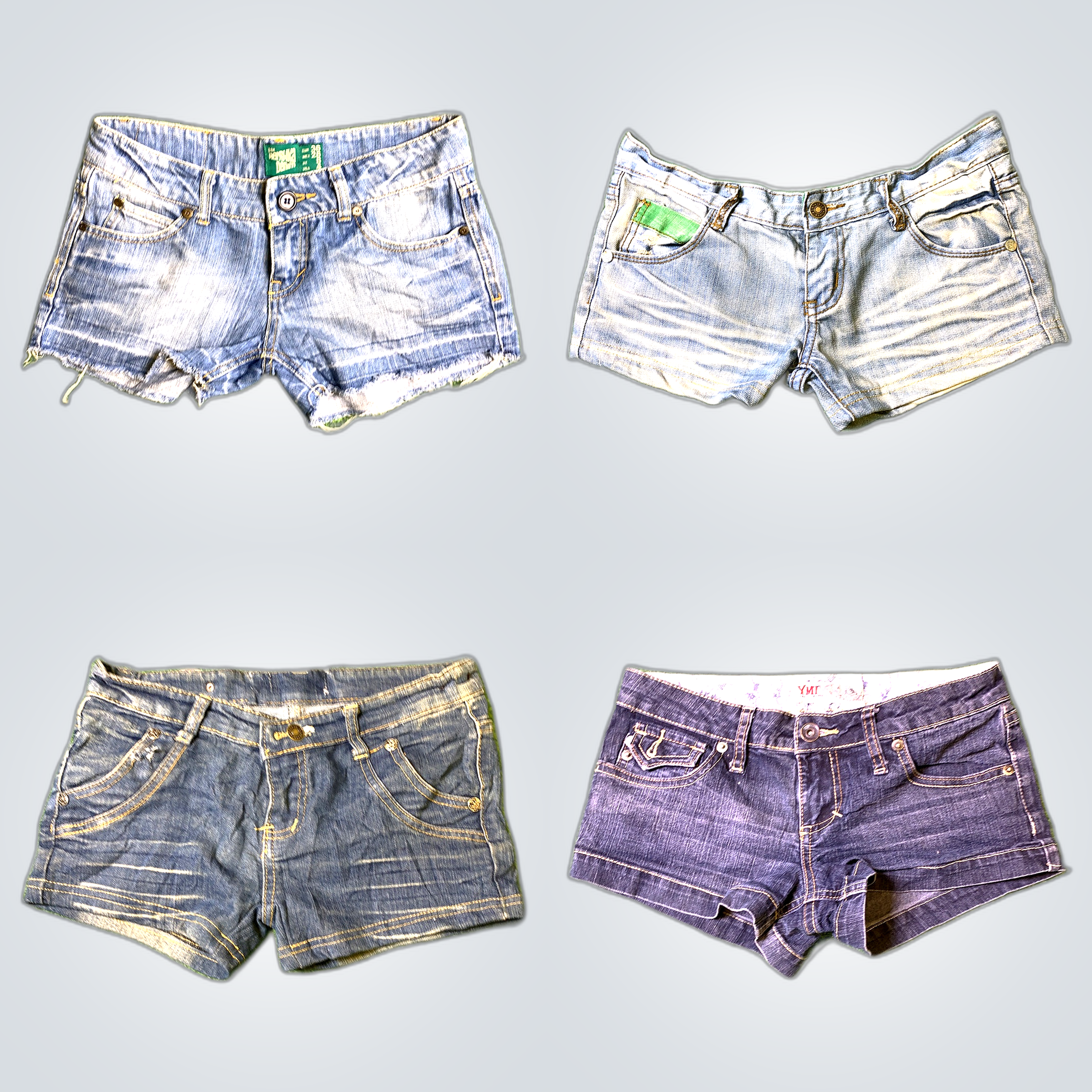 Y2K Denim Shorts Bundle