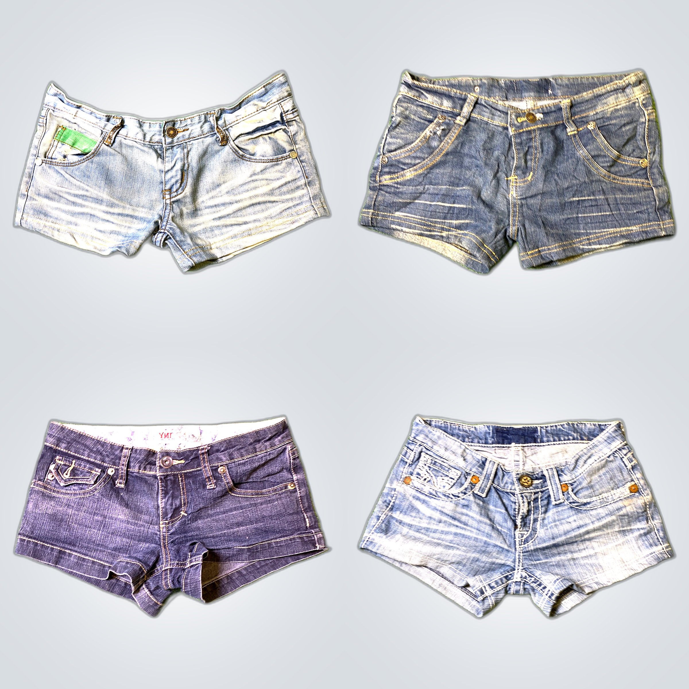 Y2K Denim Shorts Bundle