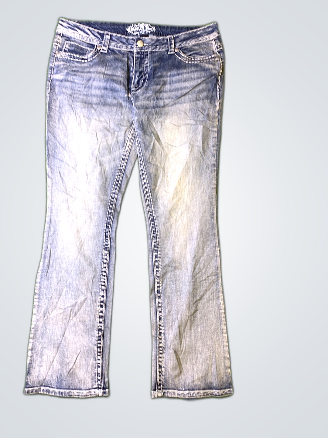 Paisley Bootcut Jeans