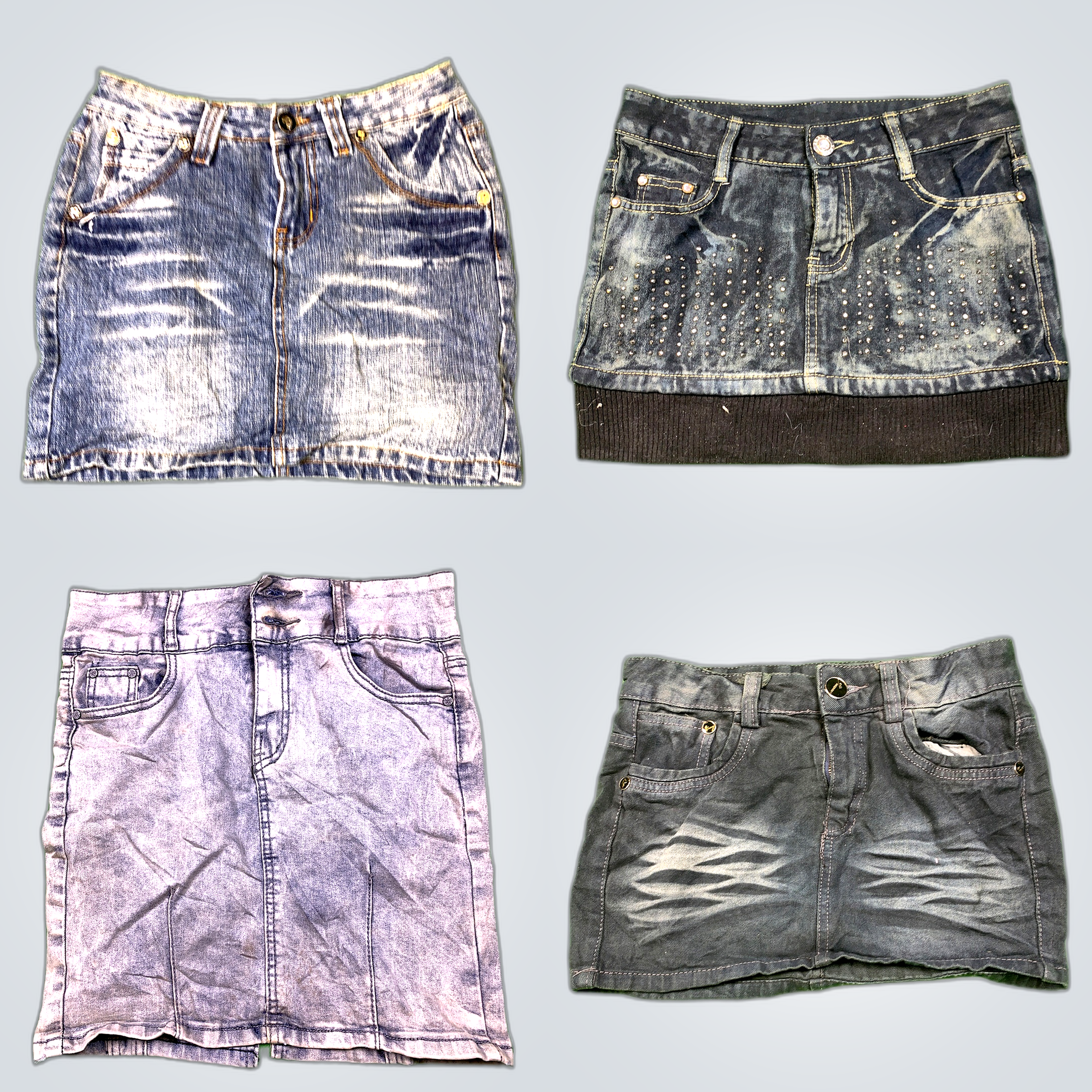Y2K Denim Skirts Bundle