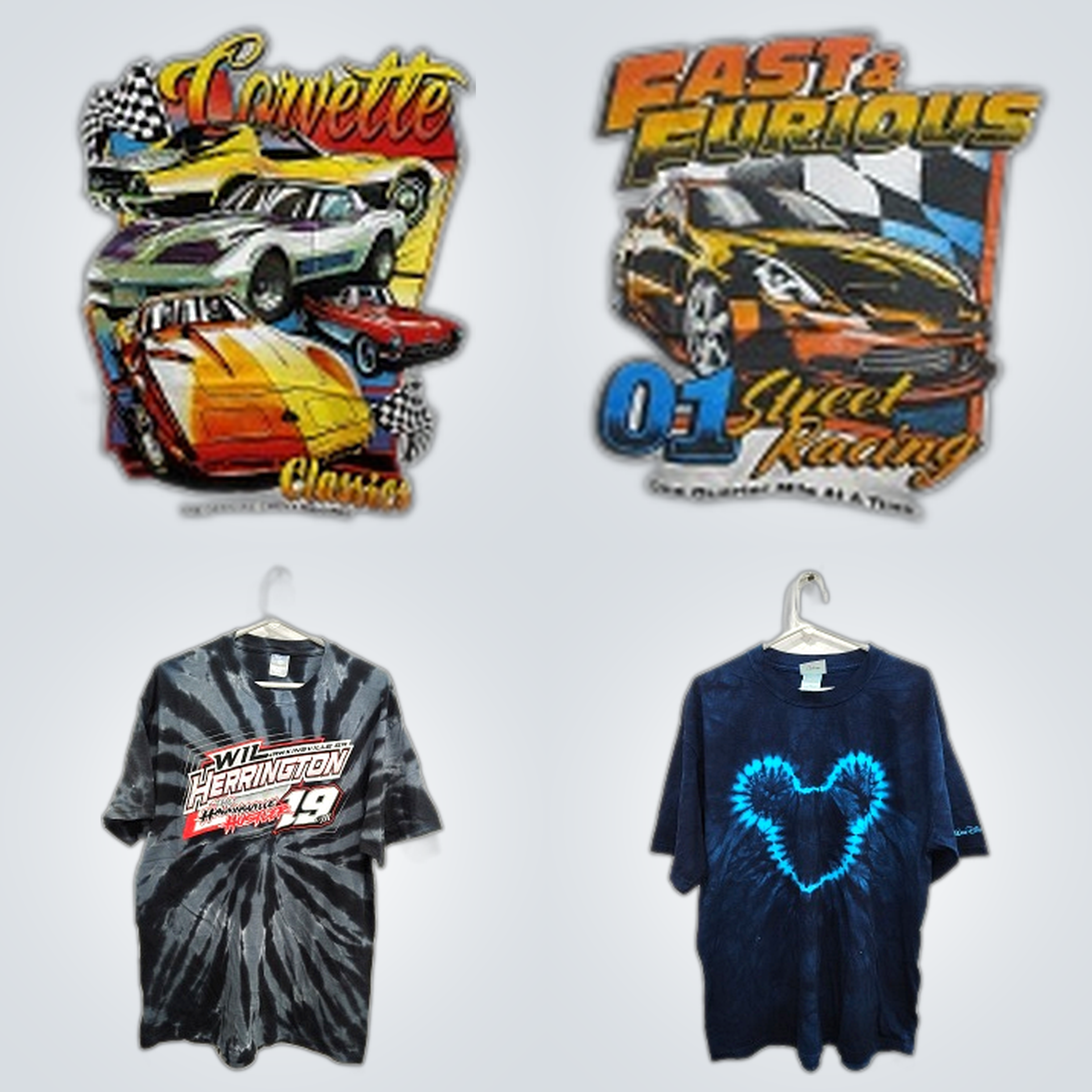 Vintage Tee Bundle - Chevrolet, Fast & Furious, Di..
