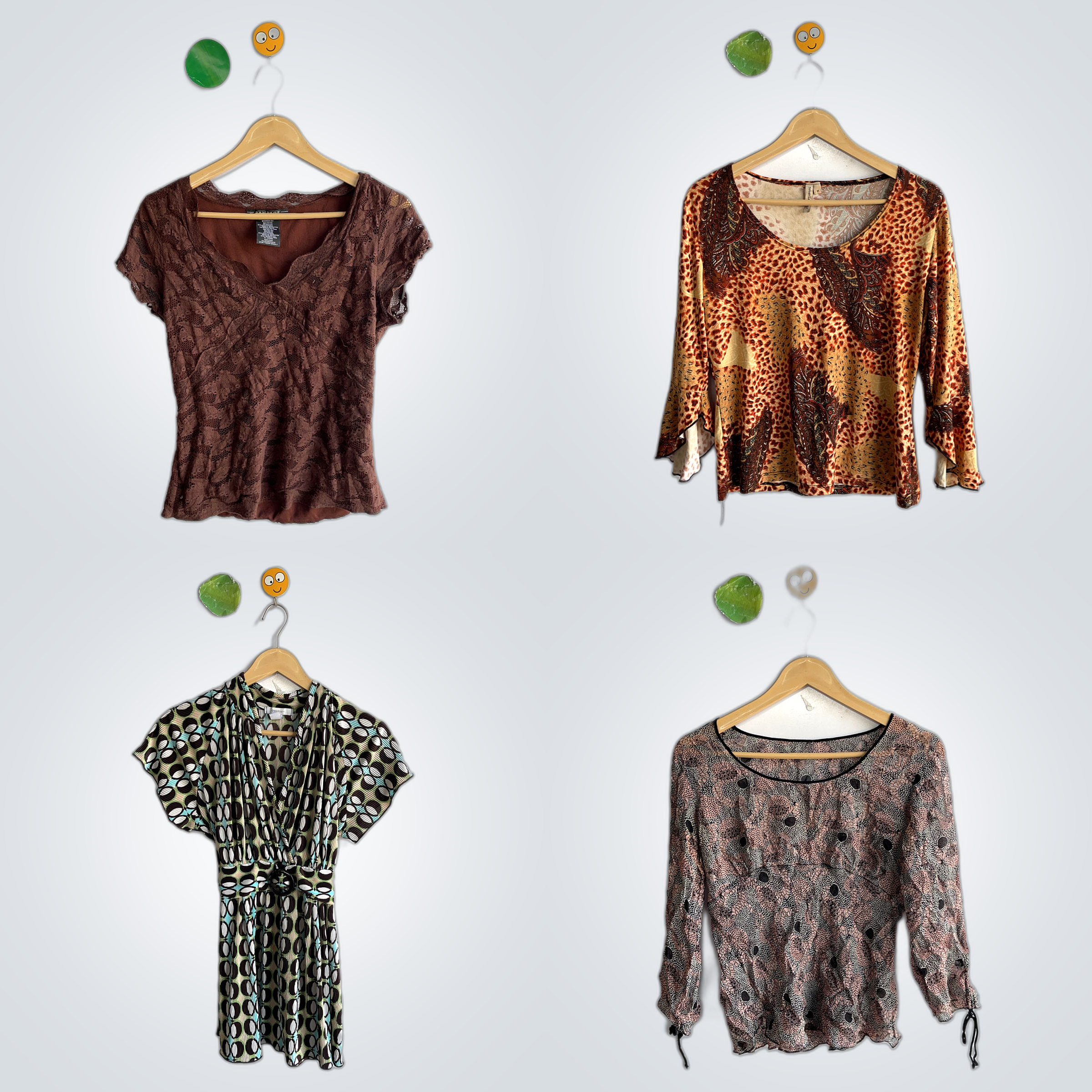 Designer Blouse Bundle - J.Crew, Rampage, Susan La..