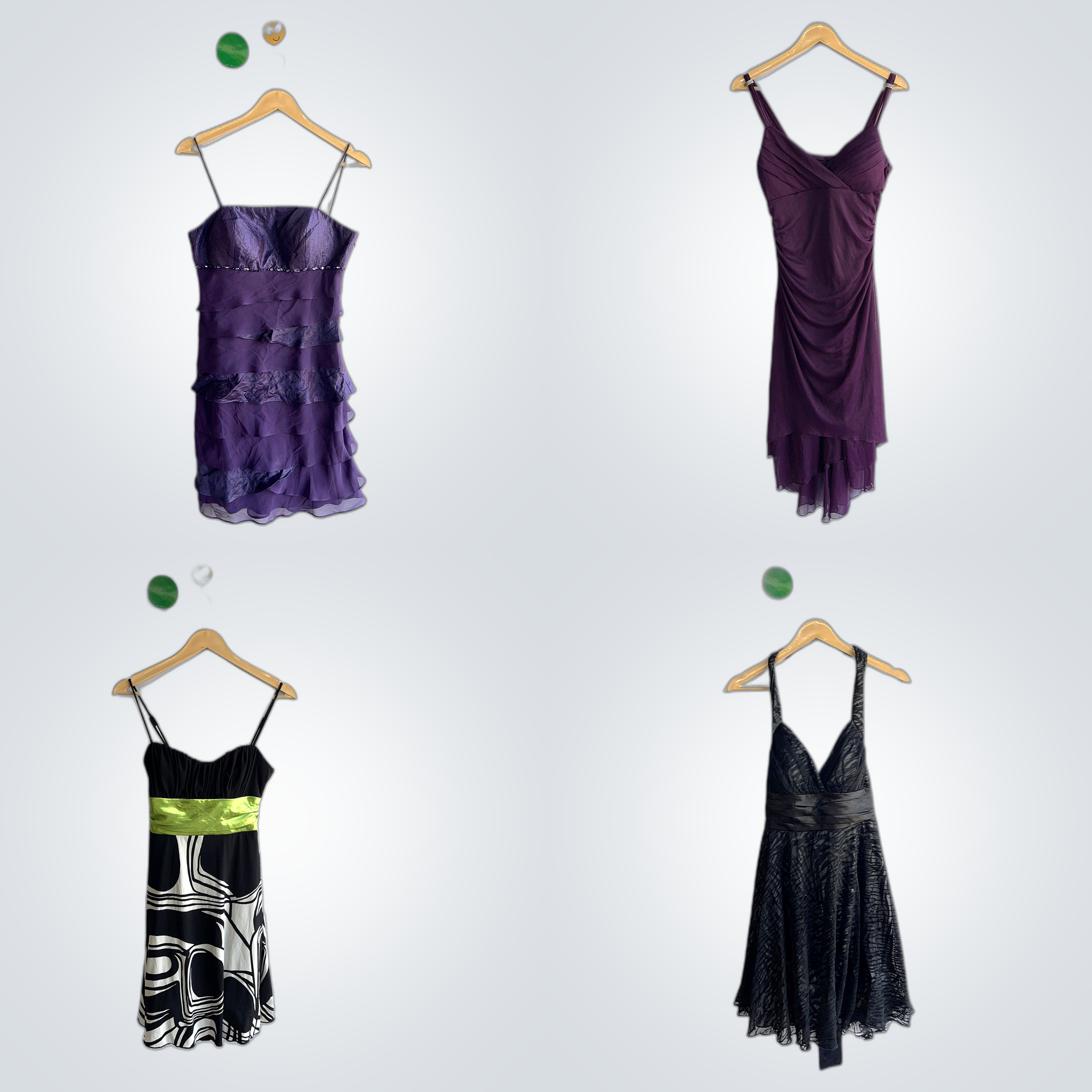 Designer Kleid Bündel - 8 Pc Mini- & Partykleider ..