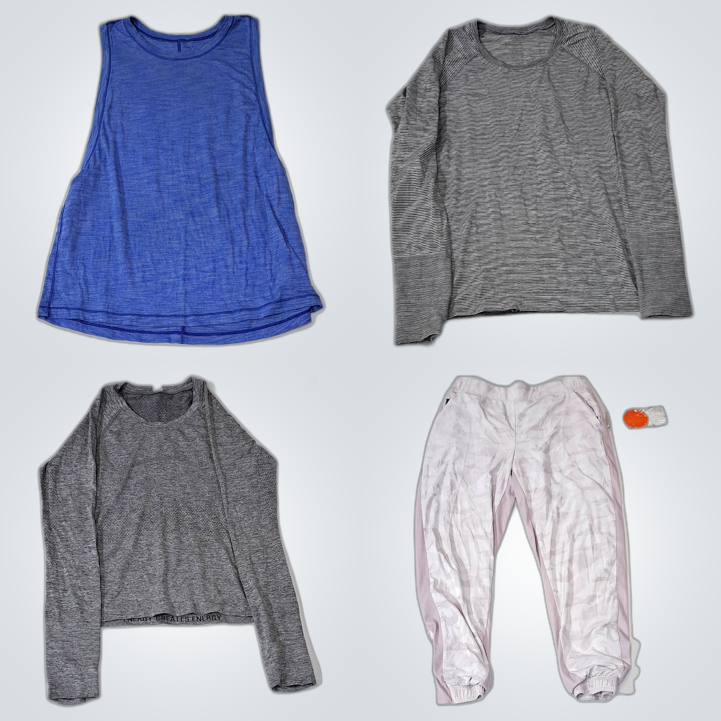 GYMSHARK Lululemon Lacoste Athleta Bundle - 10 Piè..