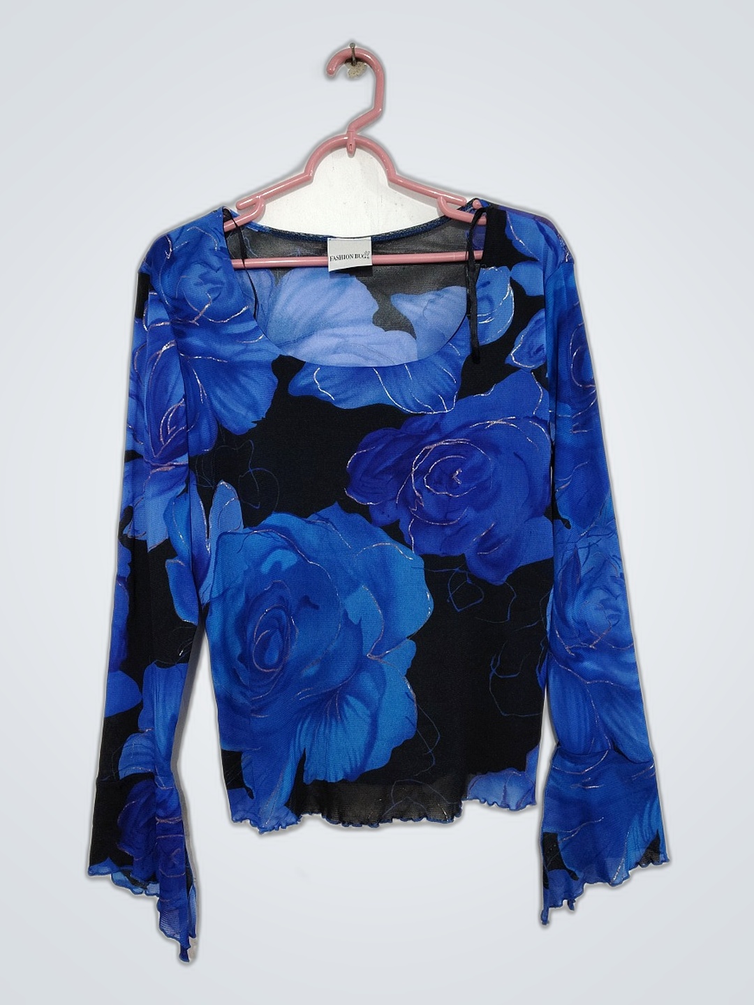 Top floreale blu Fashion Bug