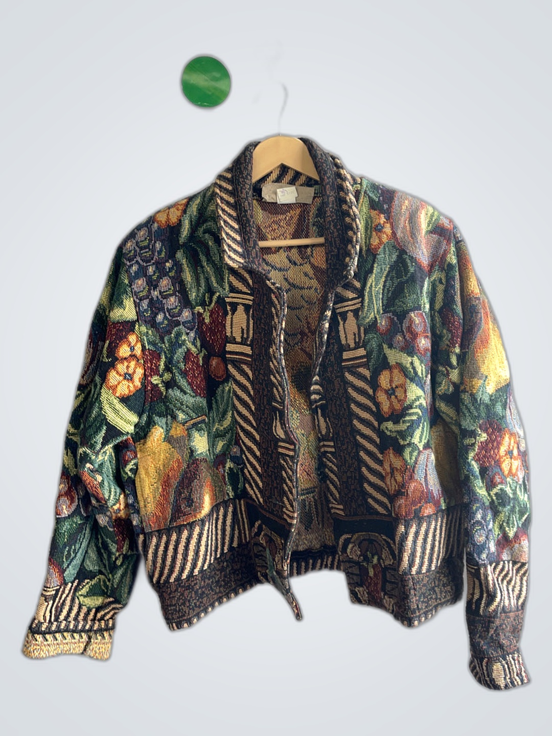 Gemalte Pony Wandteppichjacke