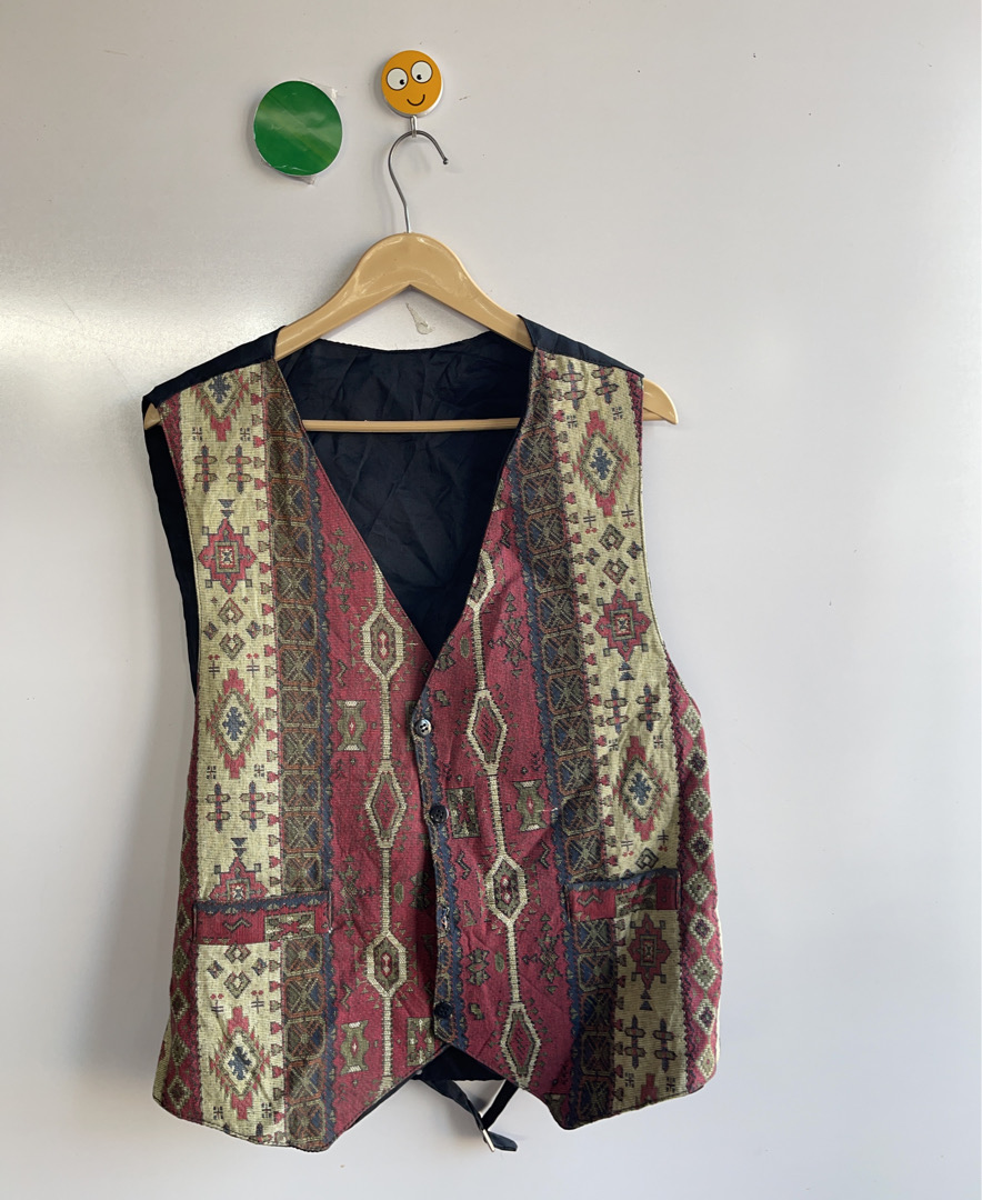 Gilet à motifs