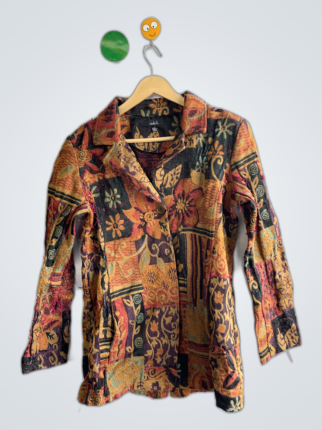 Violet b. Floral Pattern Shirt