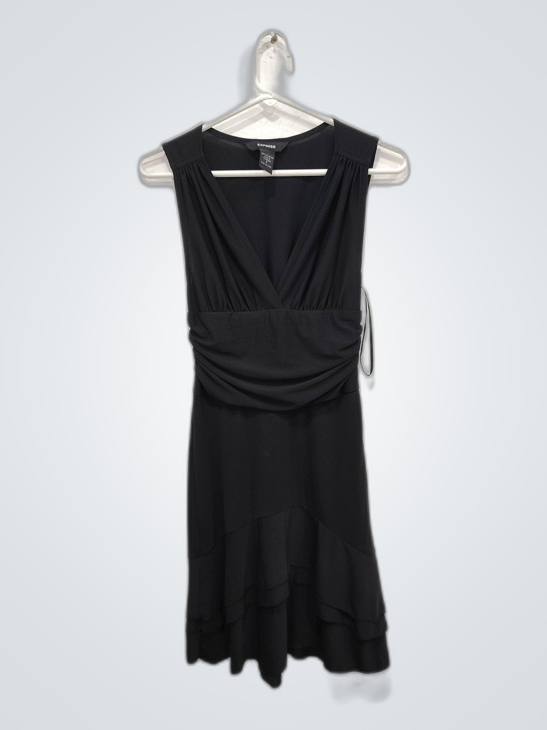 Abito nero senza maniche