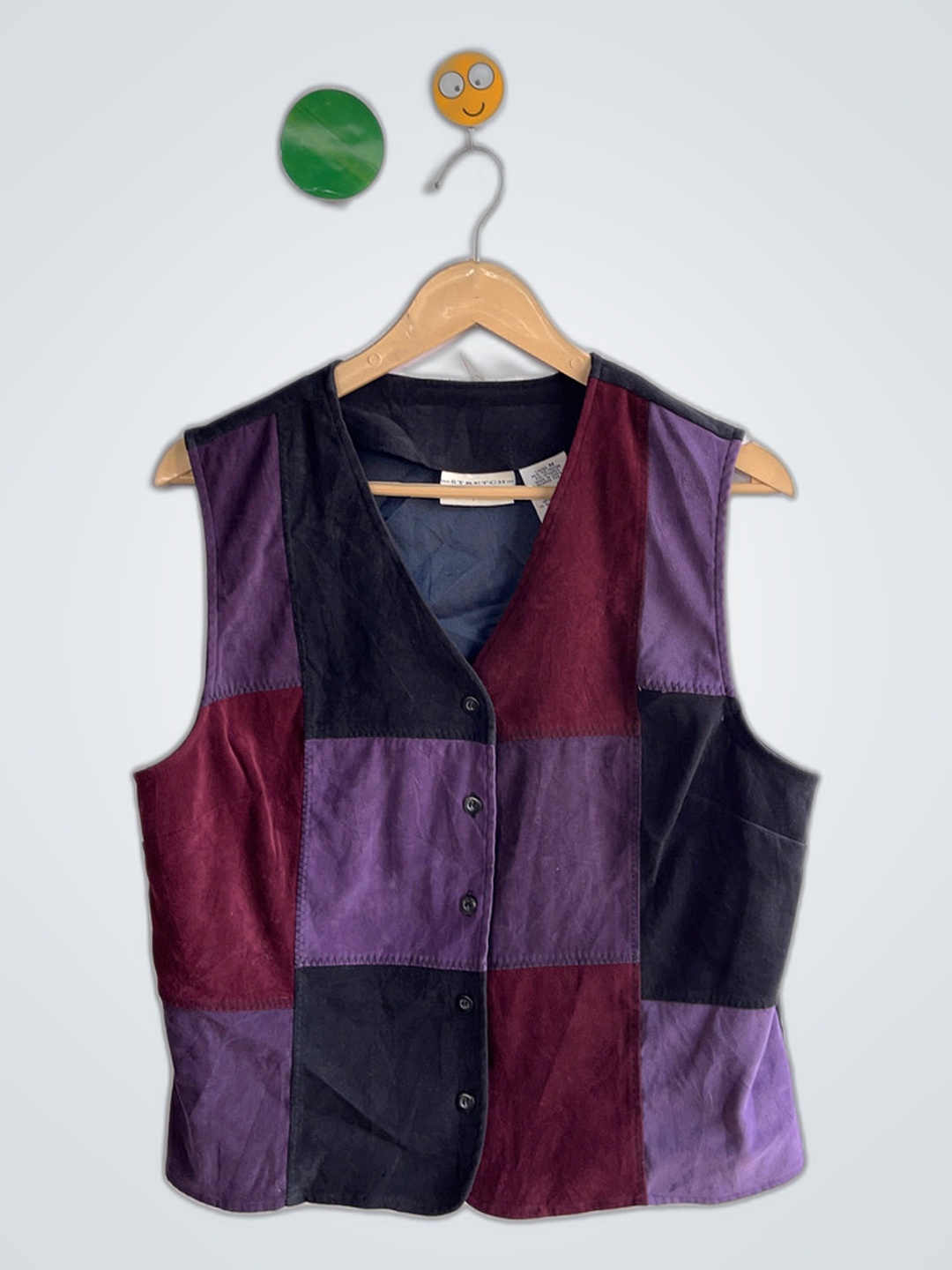 Colete Colorblock White Stag