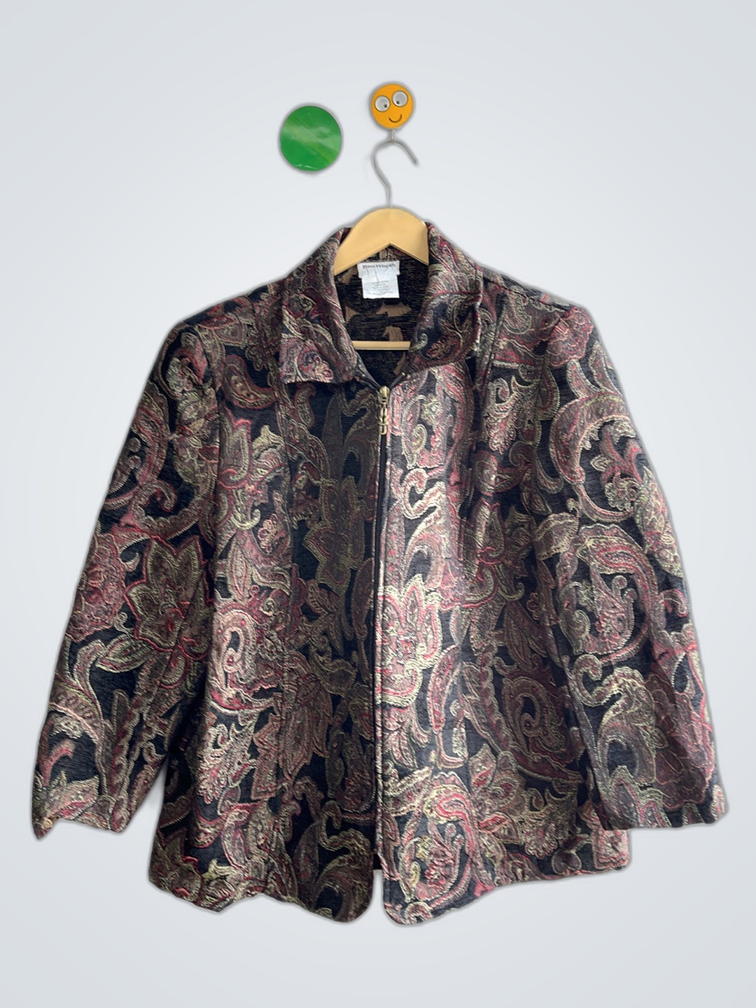 Jaqueta com Estampa Paisley